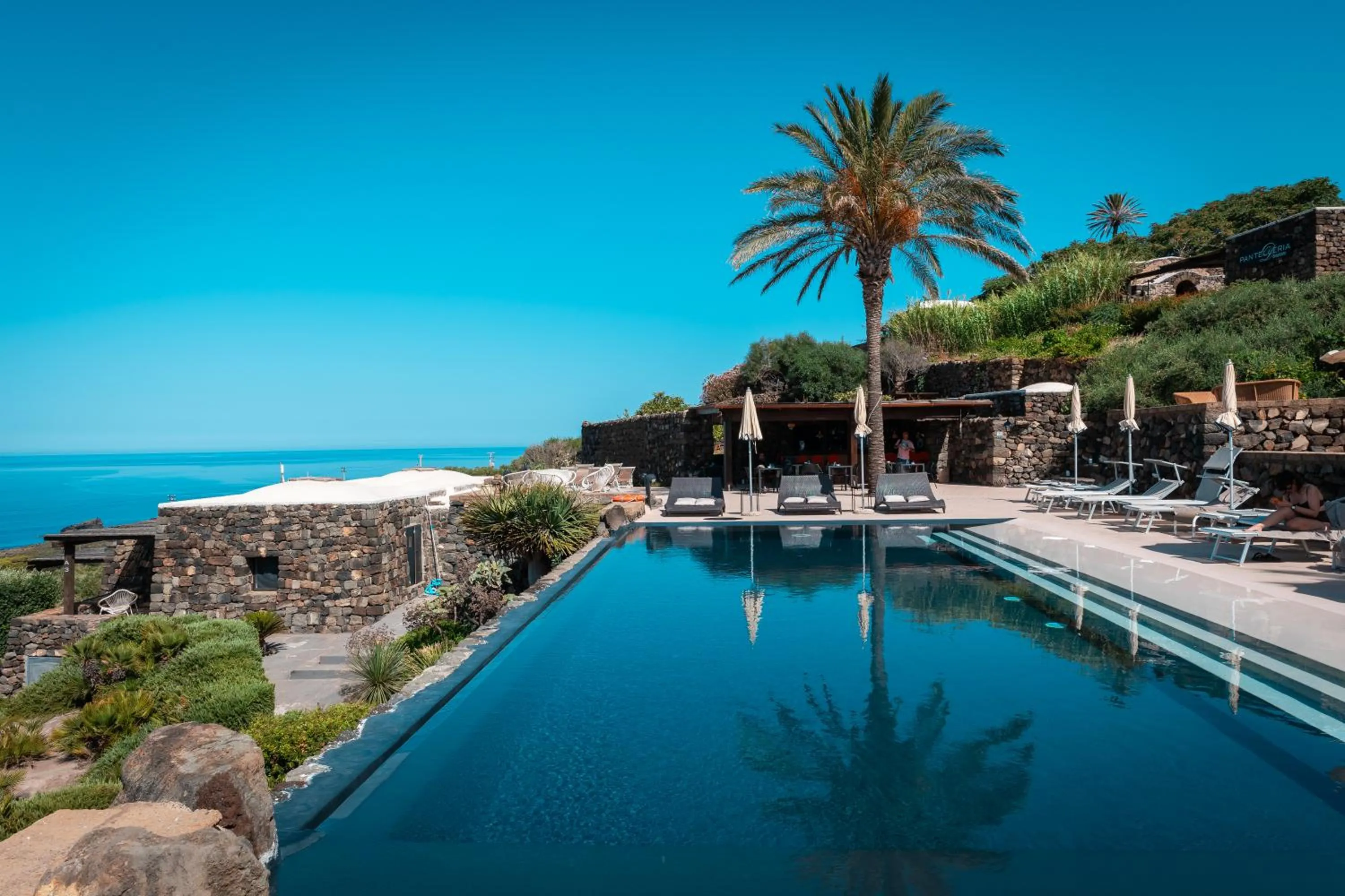 Swimming pool in Pantelleria Dream Resort