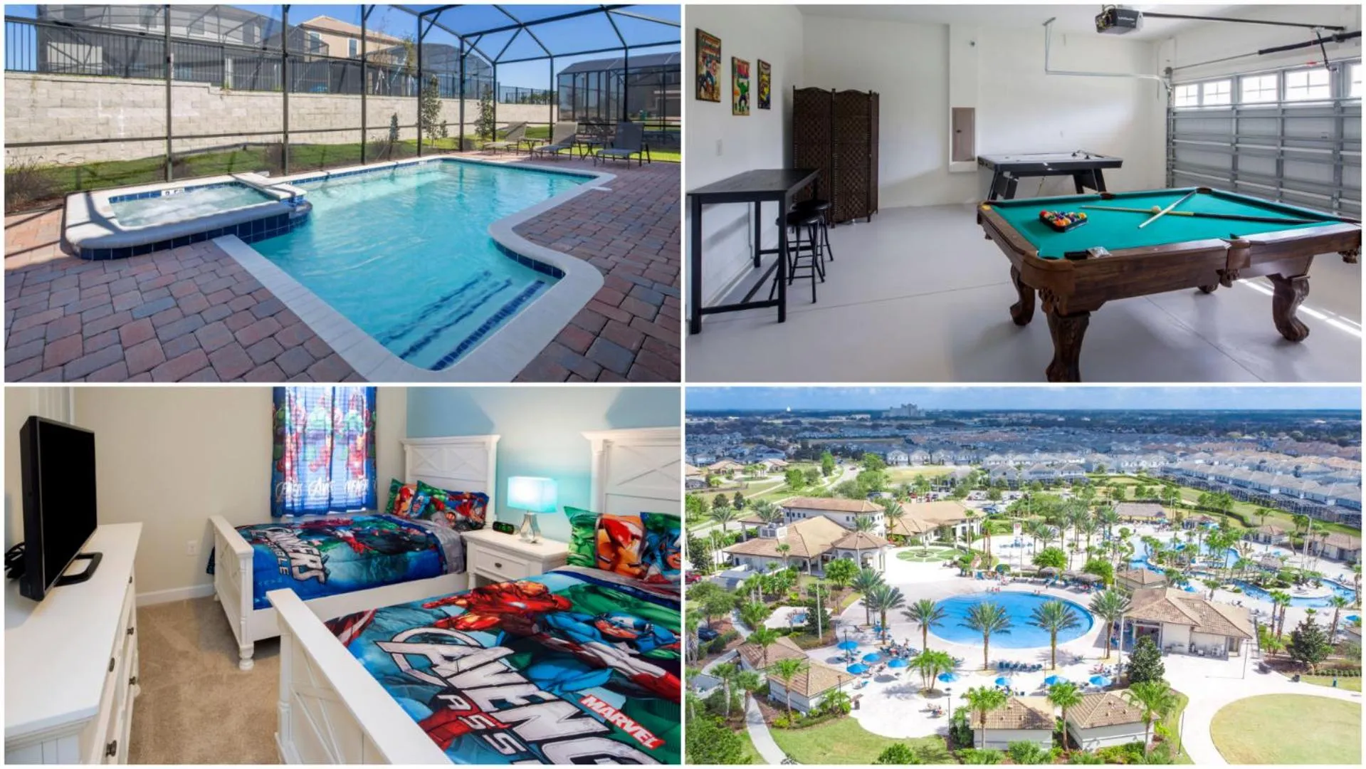 Game Room in Mickeys Hideaway - 5 bed ChampionsGate pool home