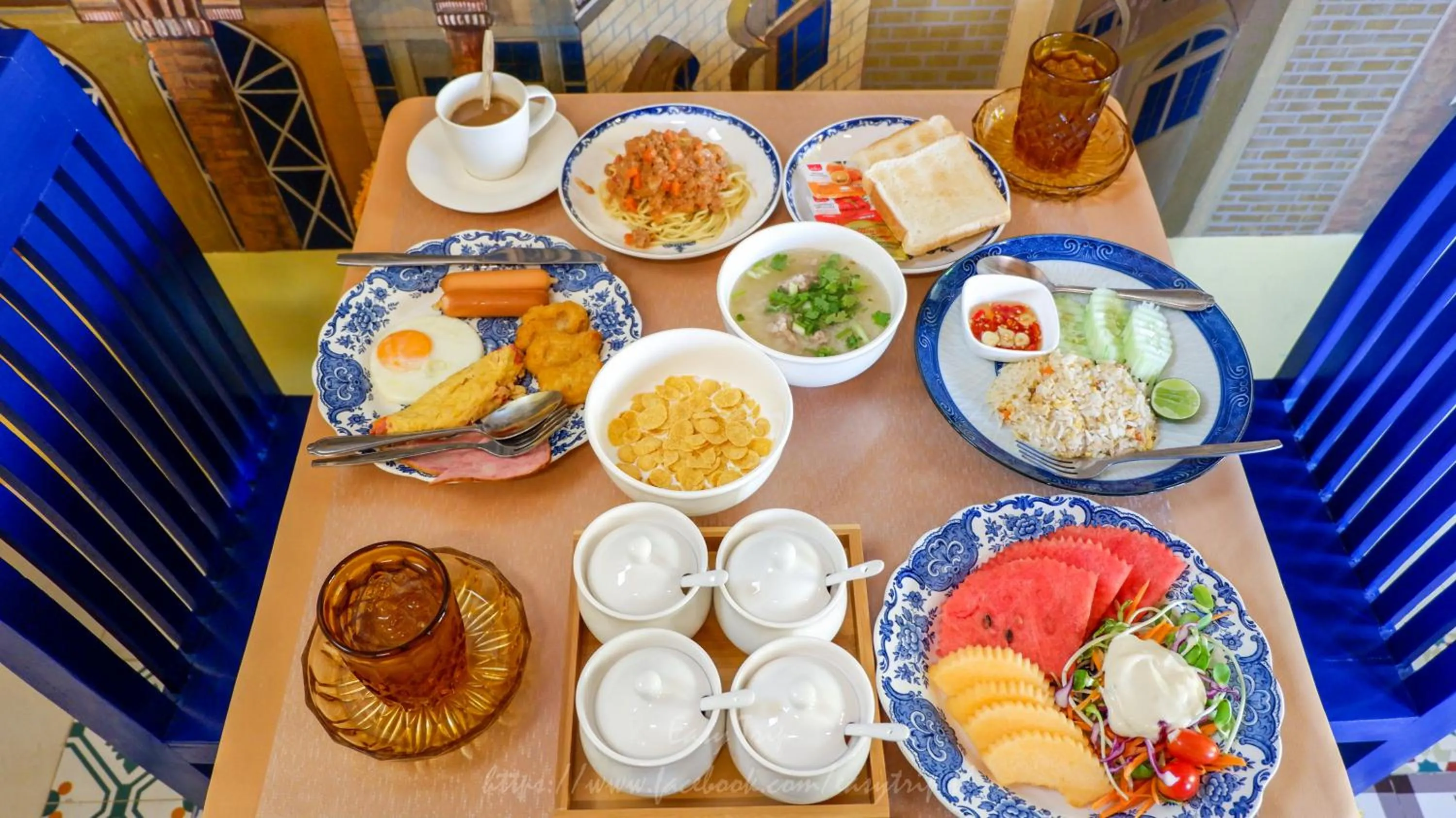 Breakfast in La Reina Maroc Hotel ปากช่อง เขาใหญ่