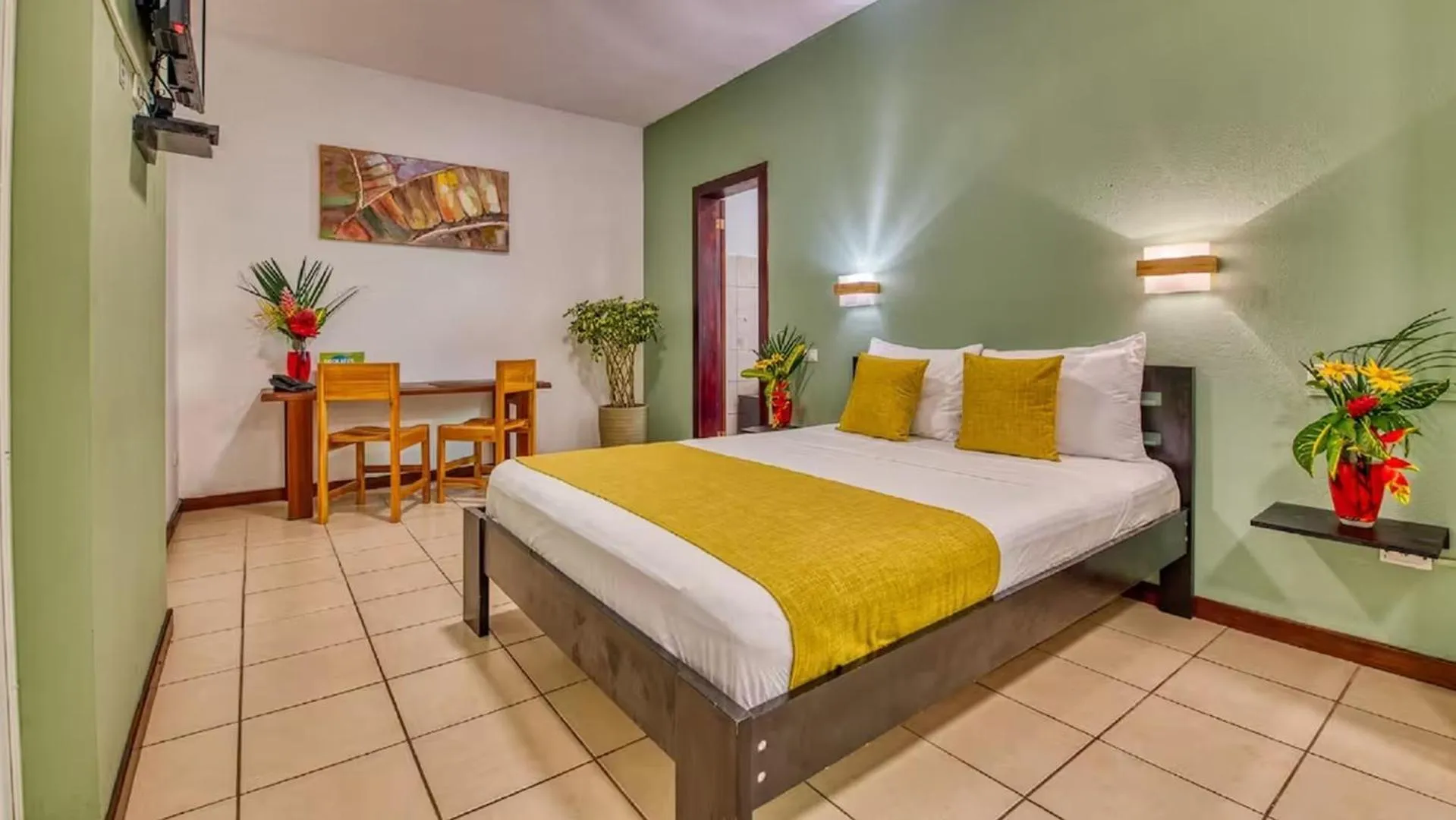 Bedroom, Bed in Terrazas del Caribe Hotel