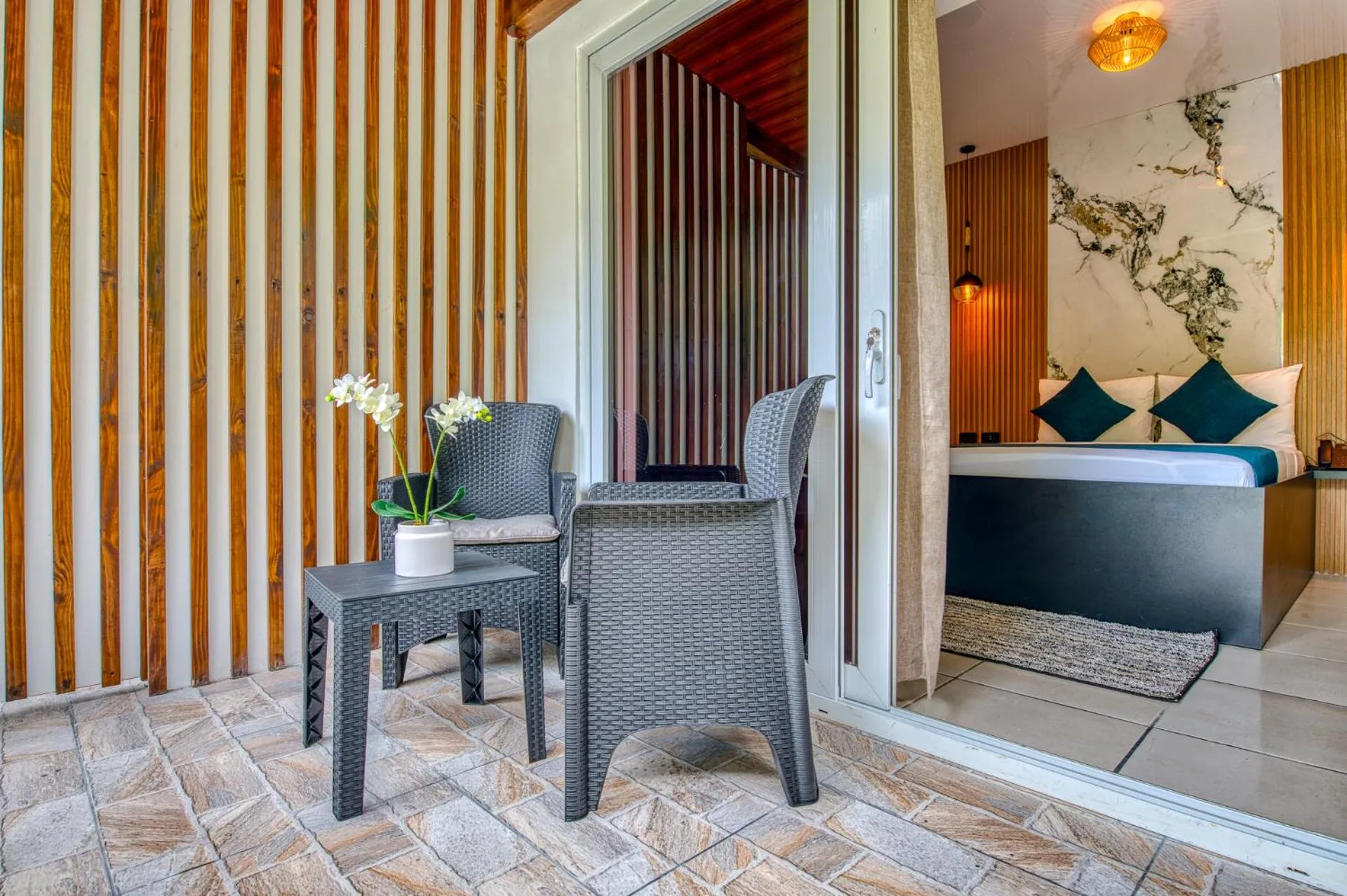 Balcony/Terrace in Terrazas del Caribe Hotel