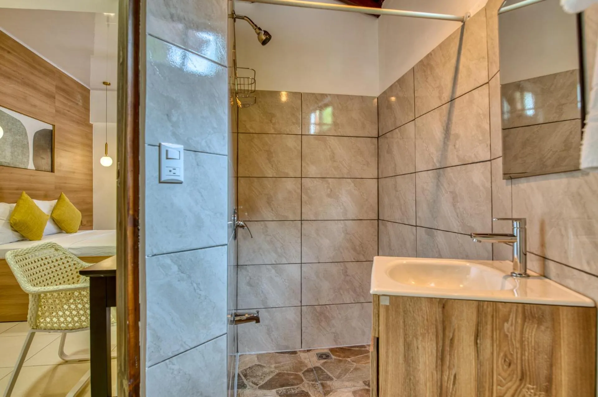 Bathroom in Terrazas del Caribe Hotel