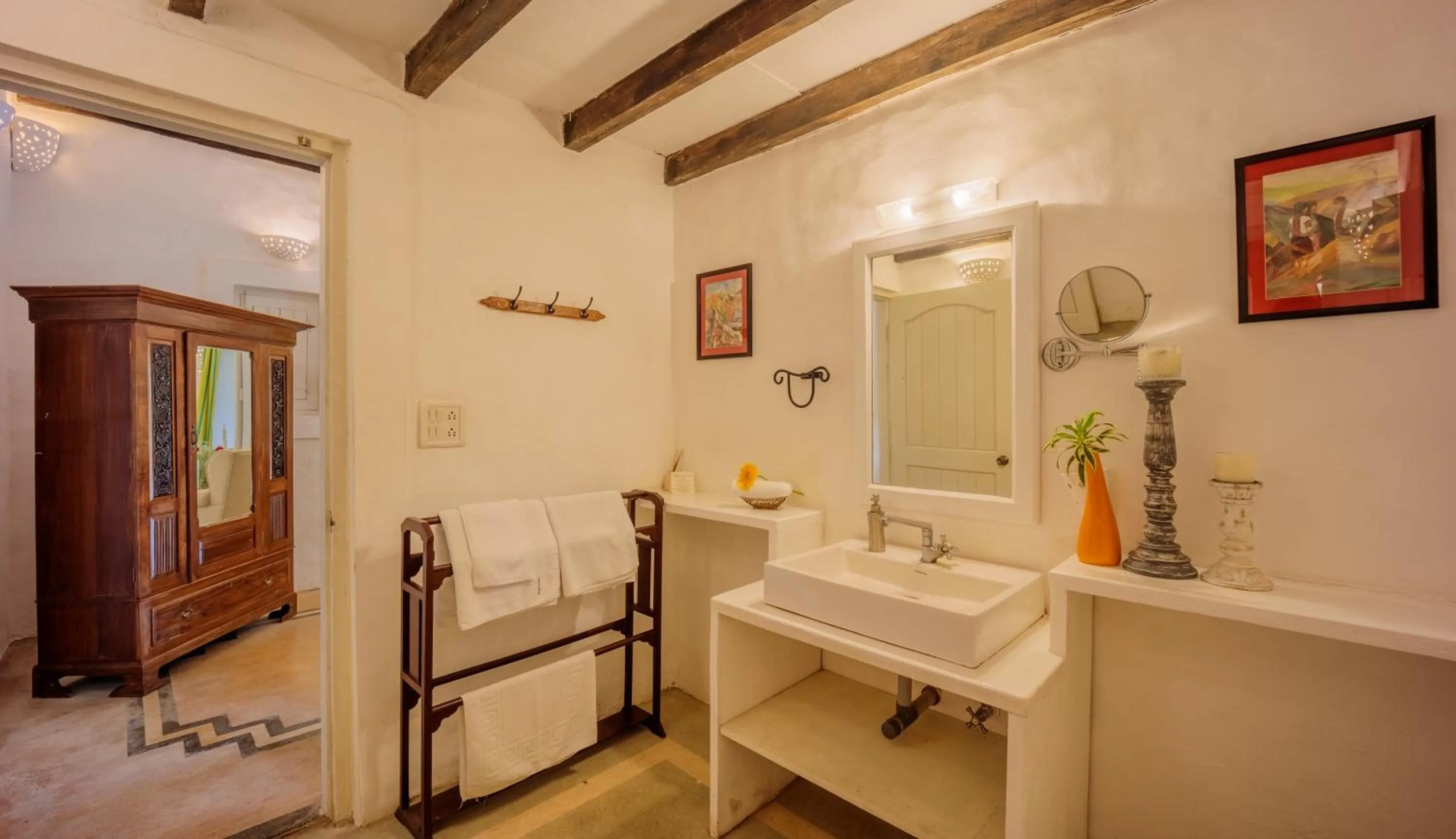 Bathroom in Wildflower Villas - All Villa Hotel, Family Run