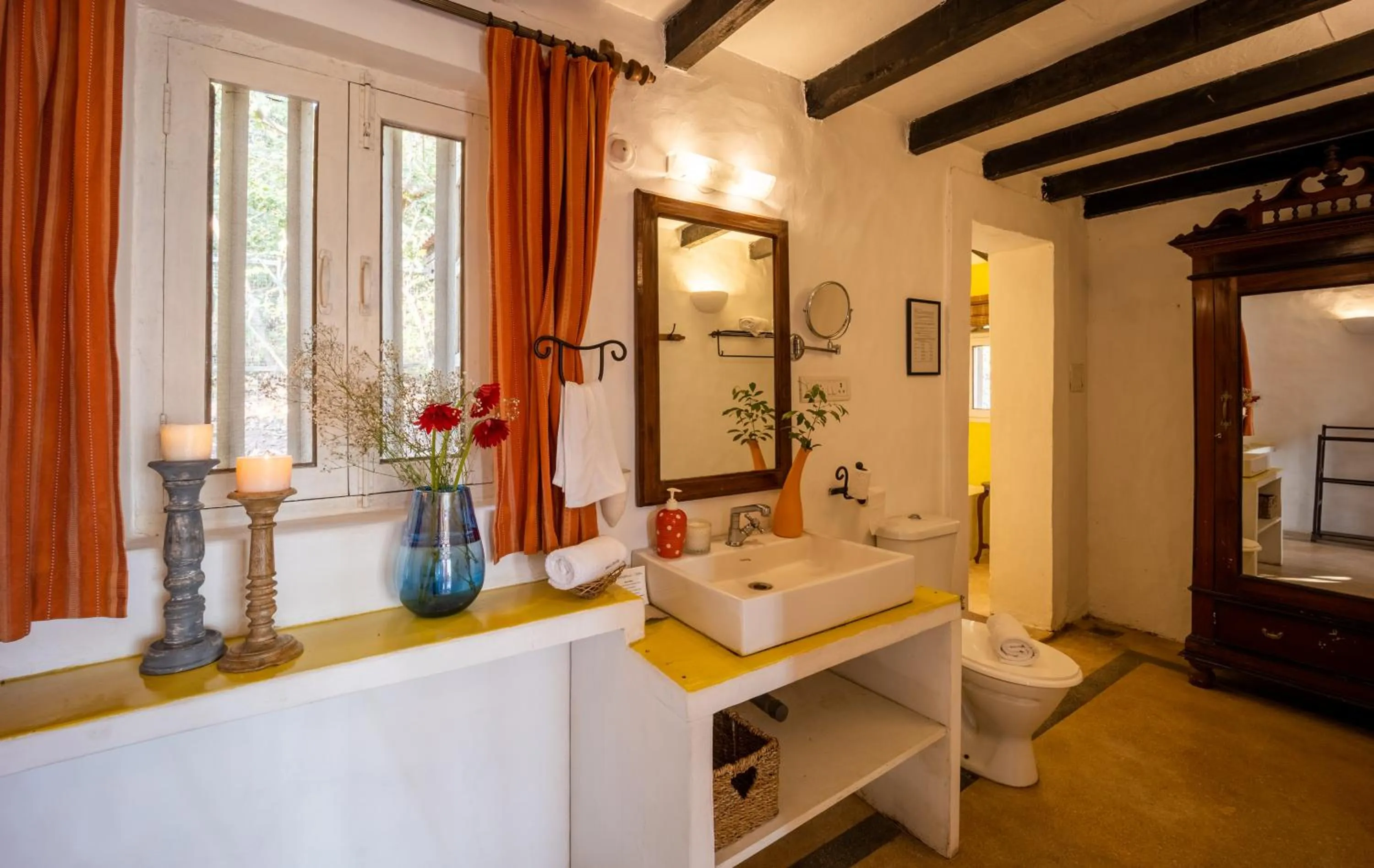 Bathroom in Wildflower Villas - All Villa Hotel, Family Run