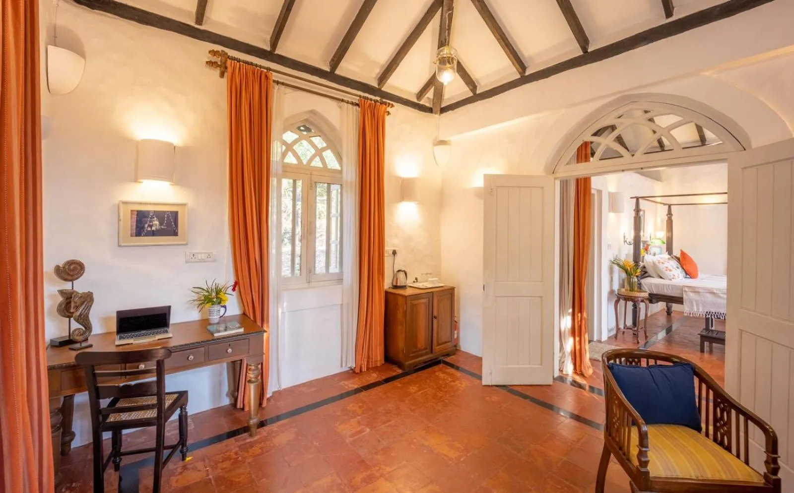 Living room in Wildflower Villas - All Villa Hotel, Family Run