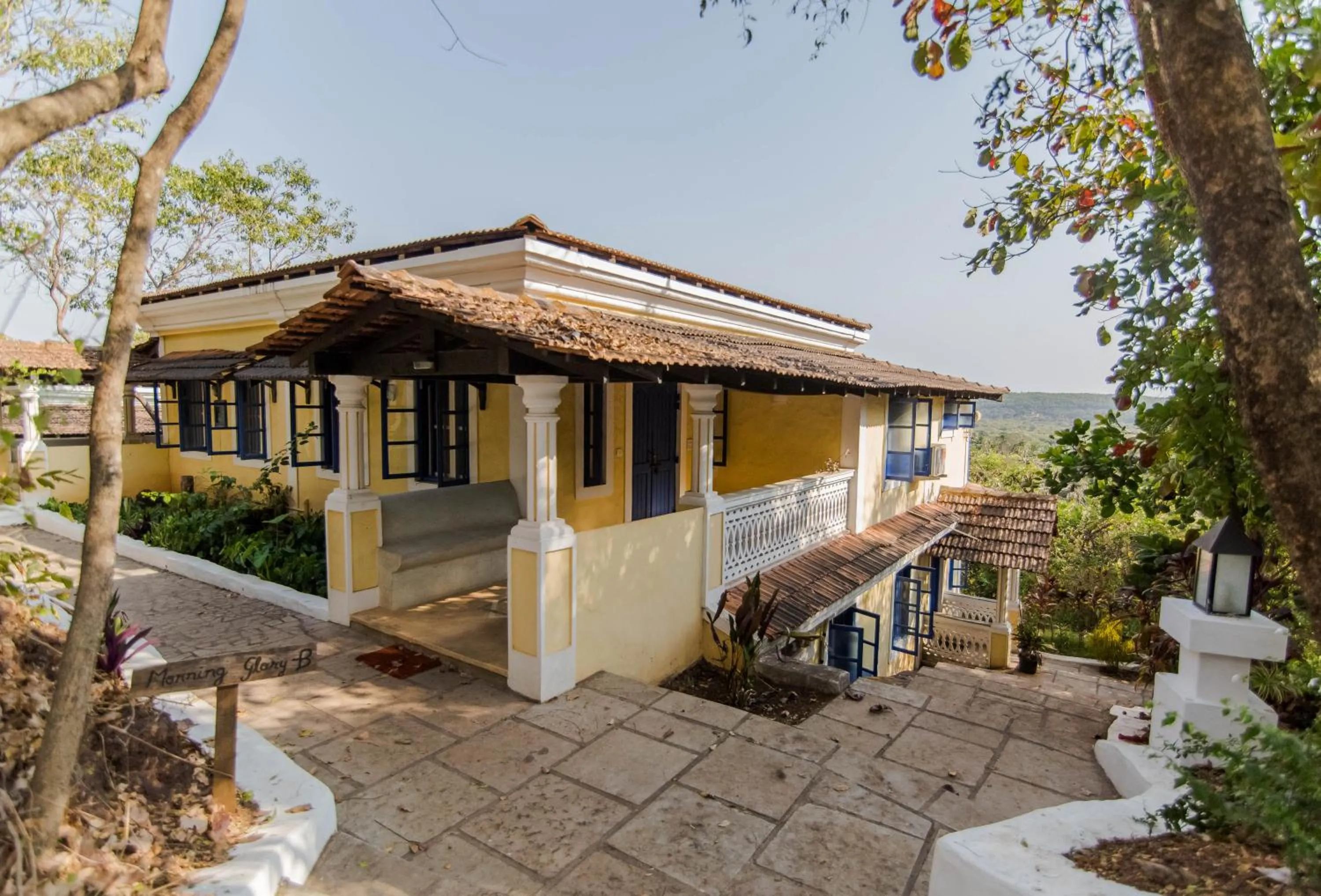 Property building in Wildflower Villas - All Villa Hotel, Family Run