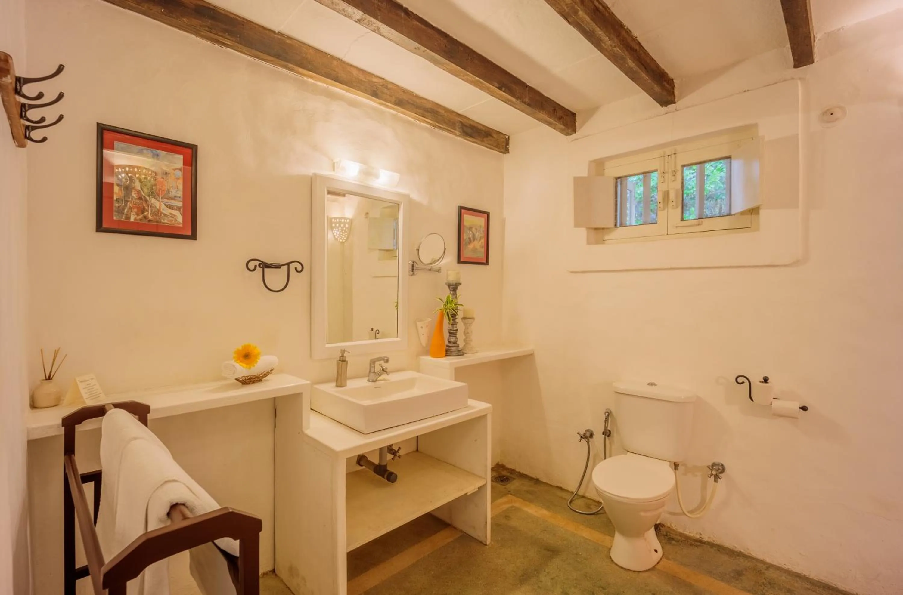 Bathroom in Wildflower Villas - All Villa Hotel, Family Run