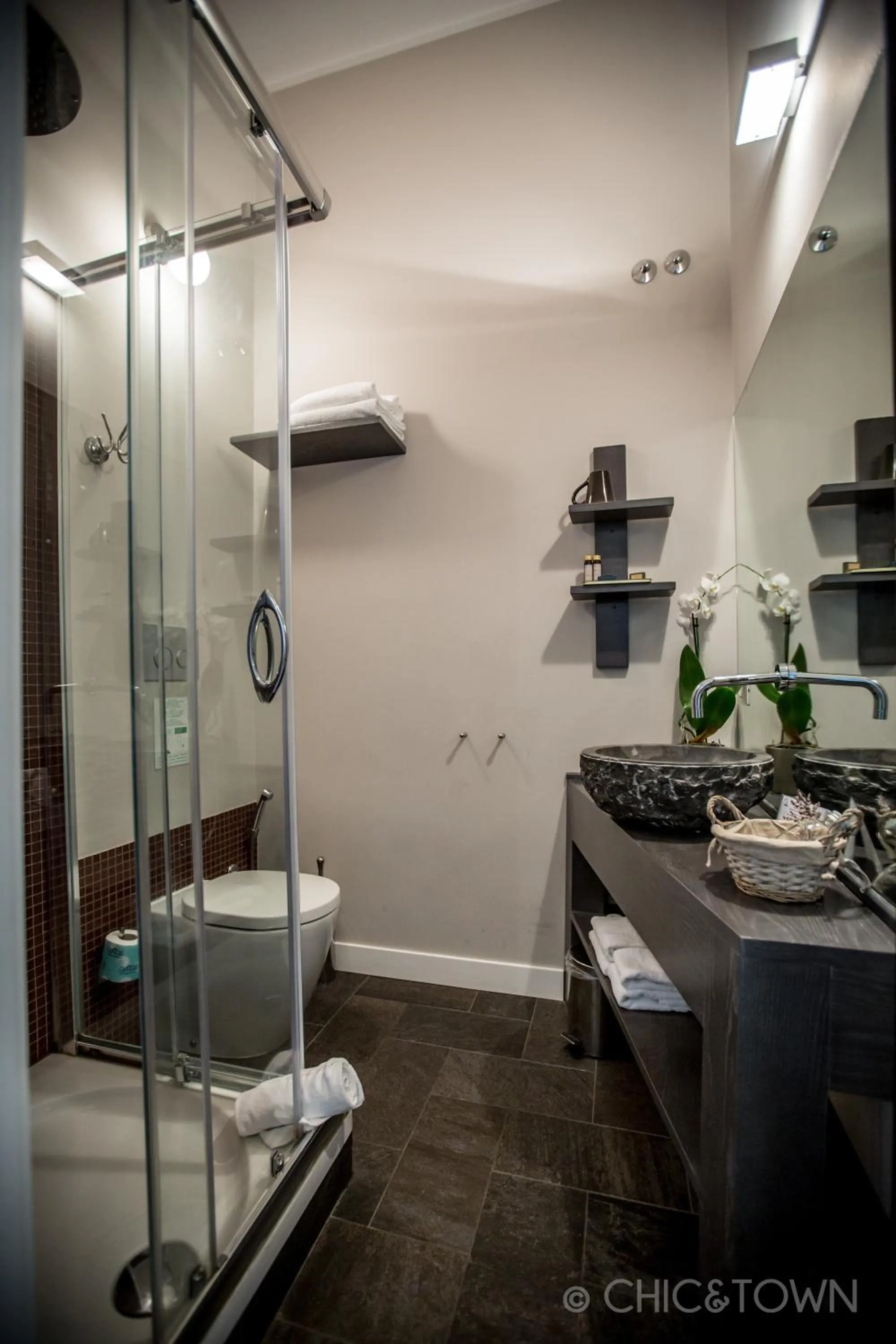 Bathroom in Chic & Town Luxury Rooms Piazza di Spagna