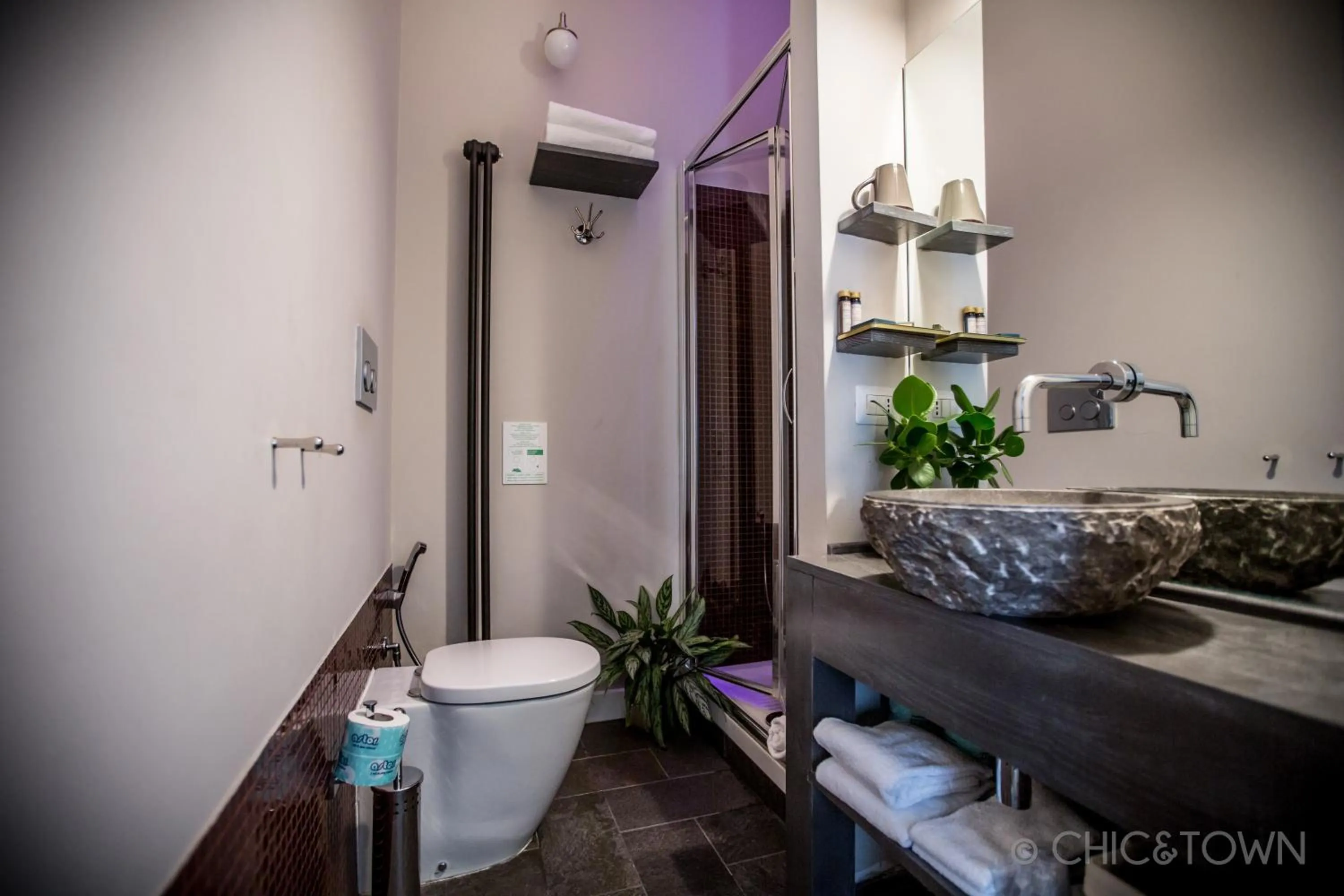 Bathroom in Chic & Town Luxury Rooms Piazza di Spagna