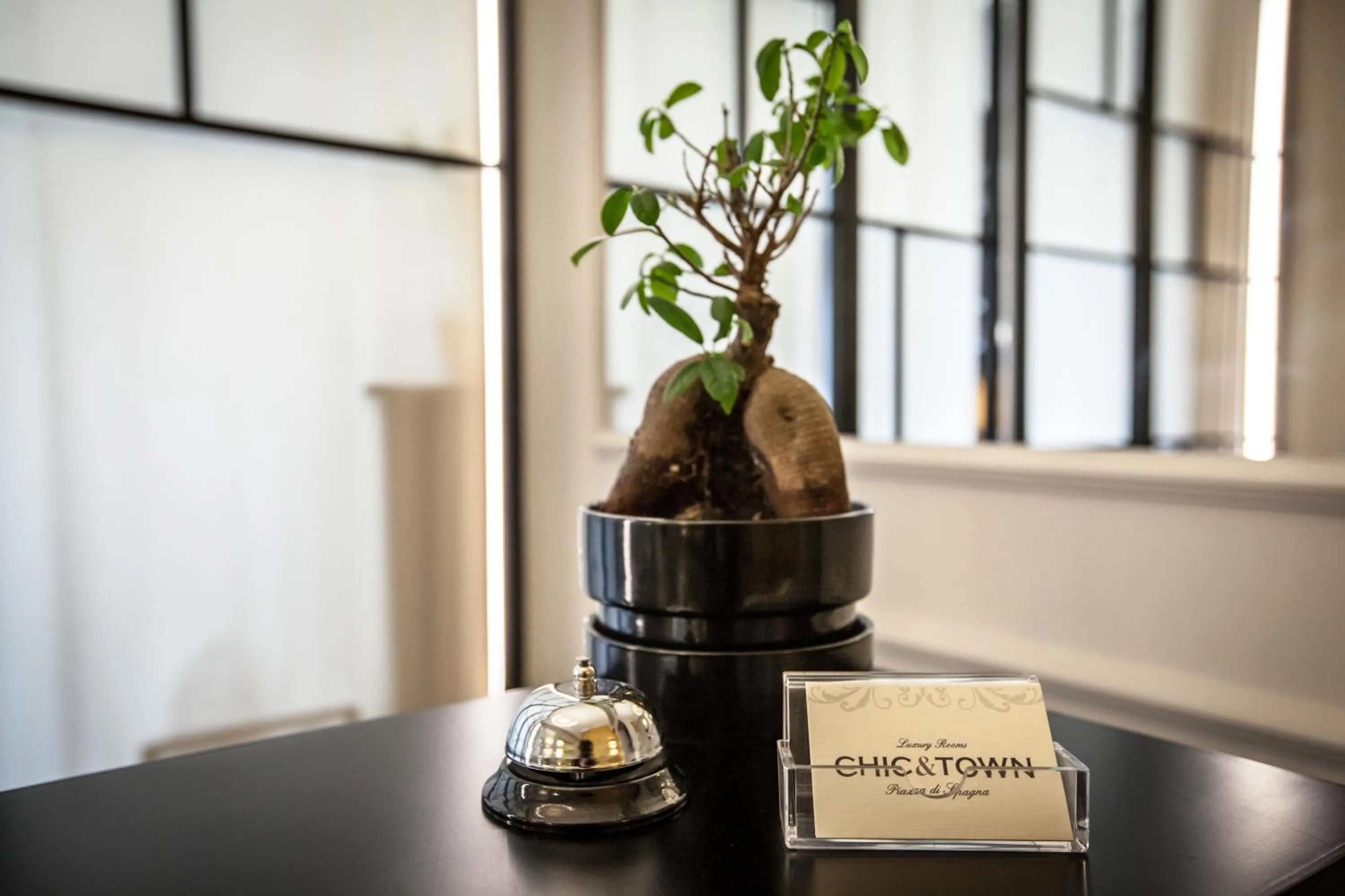 Property logo or sign in Chic & Town Luxury Rooms Piazza di Spagna