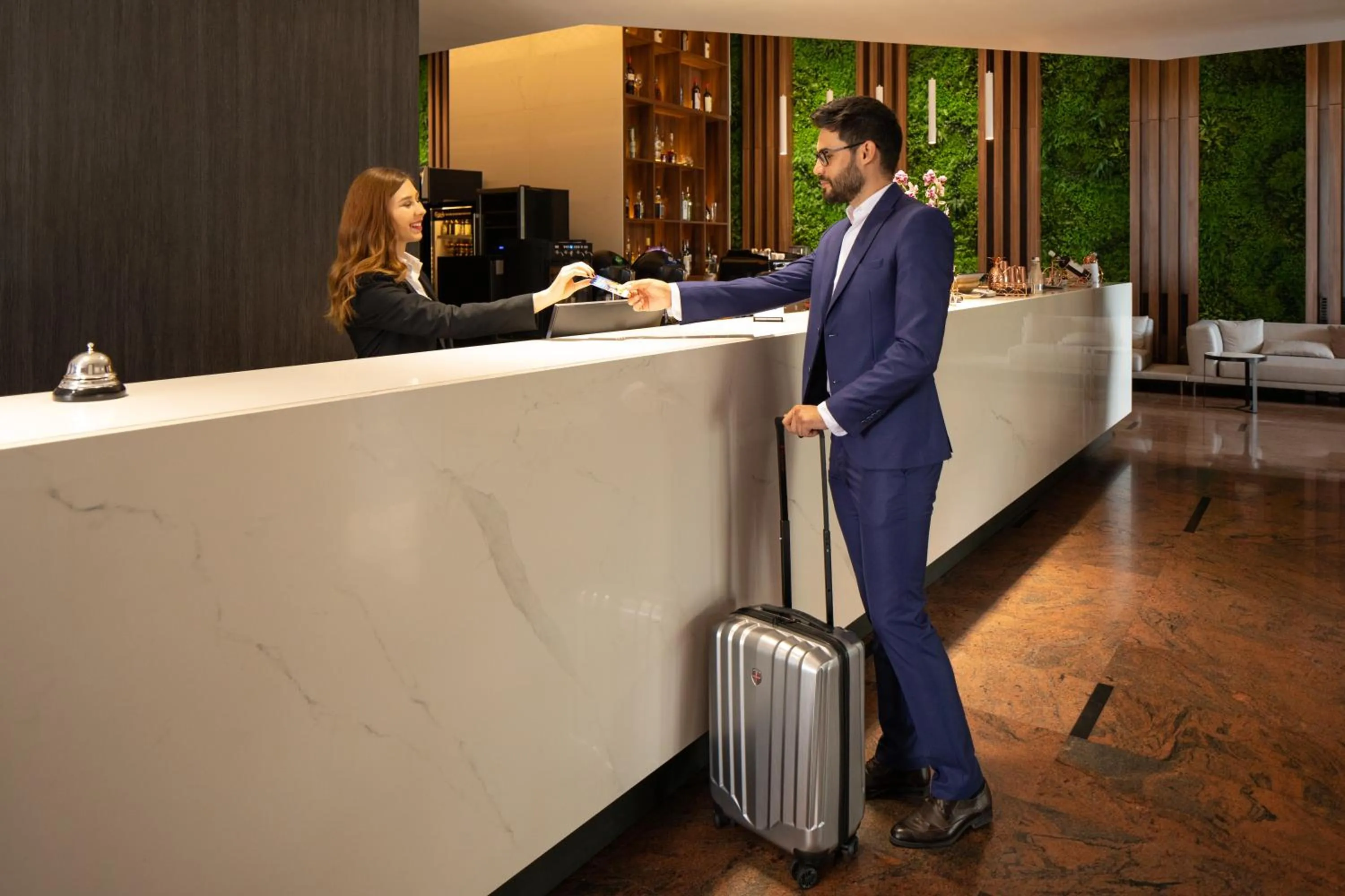 Lobby or reception in Unirea Hotel & Spa