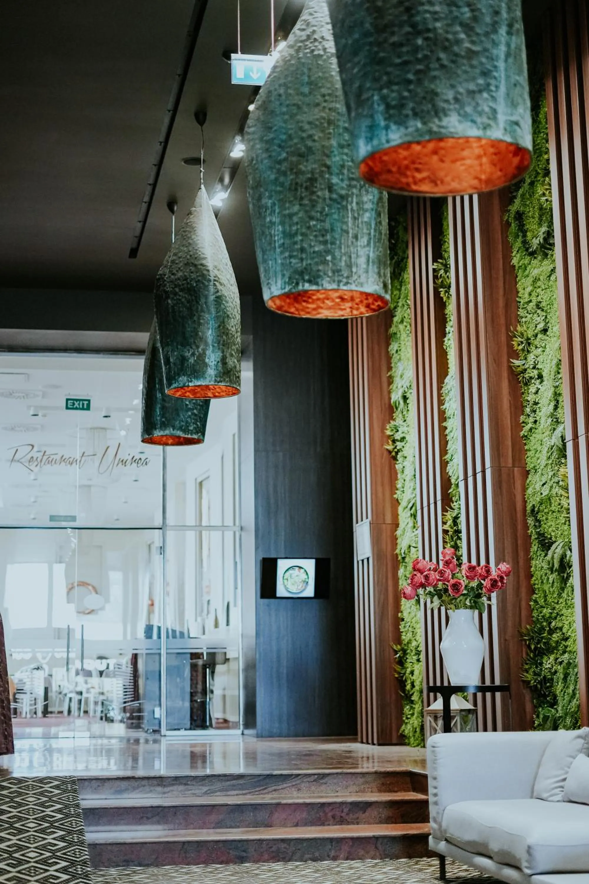 Lobby or reception in Unirea Hotel & Spa