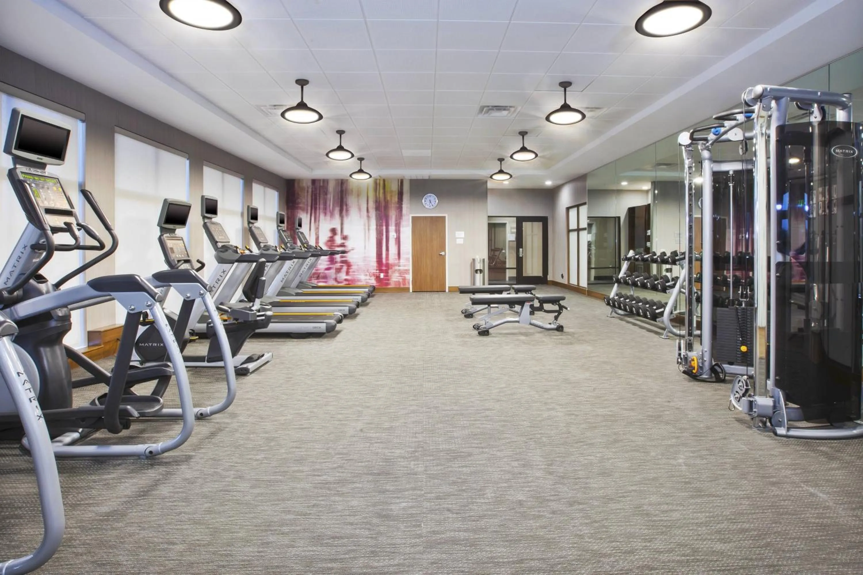 Fitness centre/facilities in Courtyard by Marriott St. Joseph-Benton Harbor