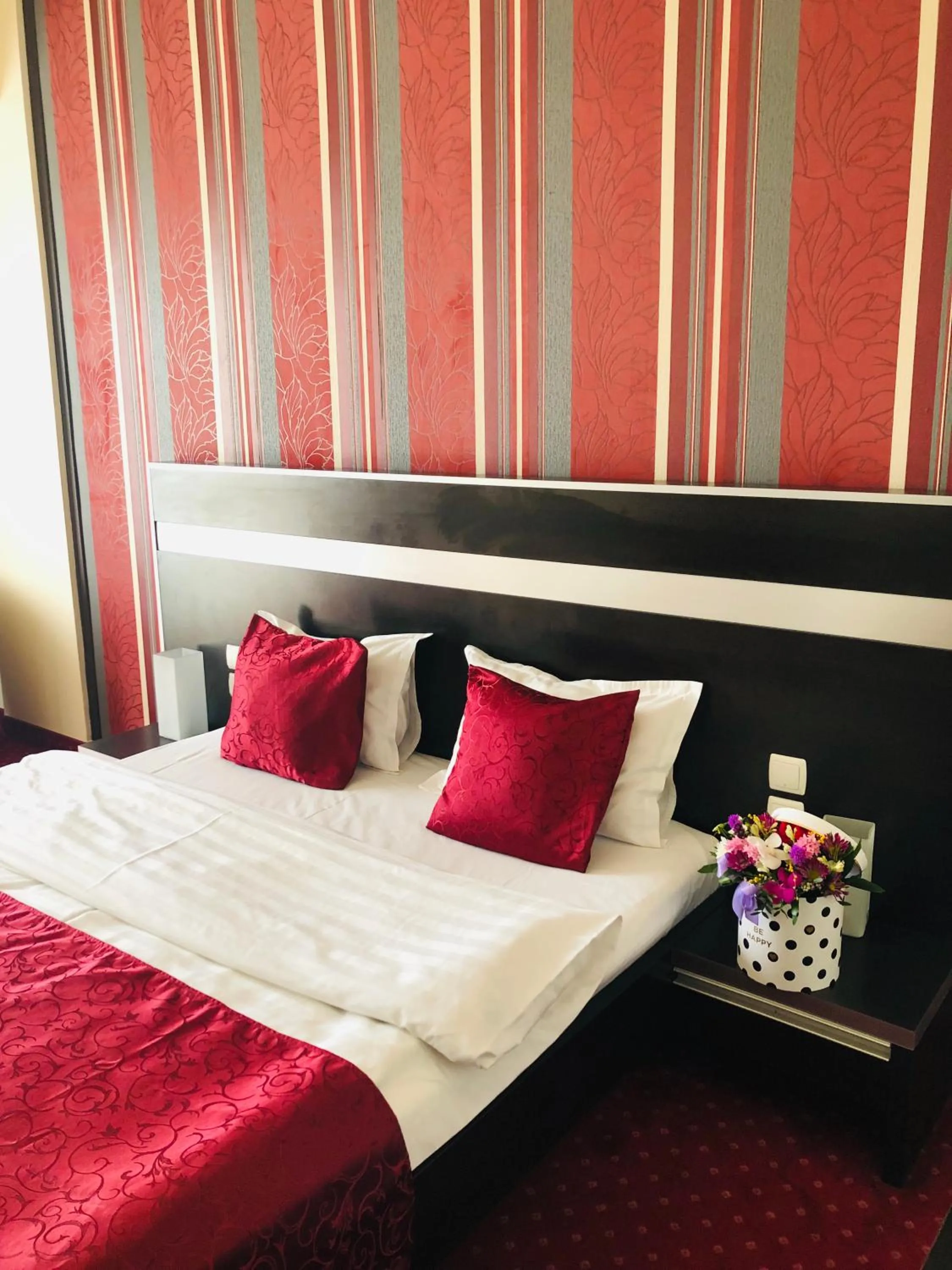 Bed in Hotel Angellis