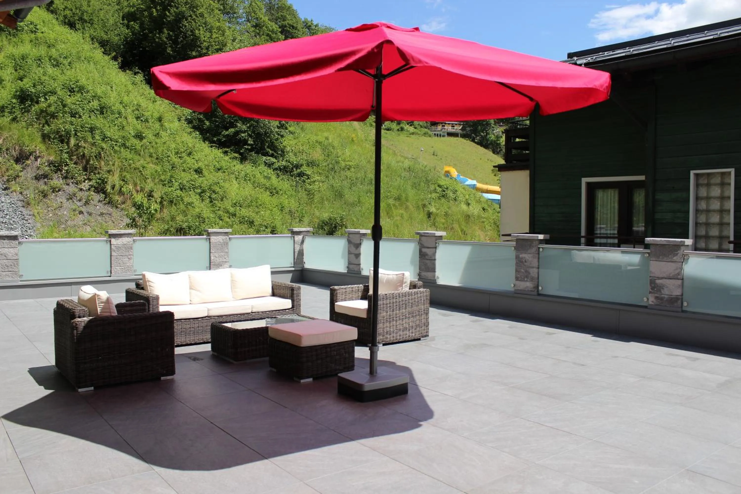 Balcony/Terrace in Pension Michael