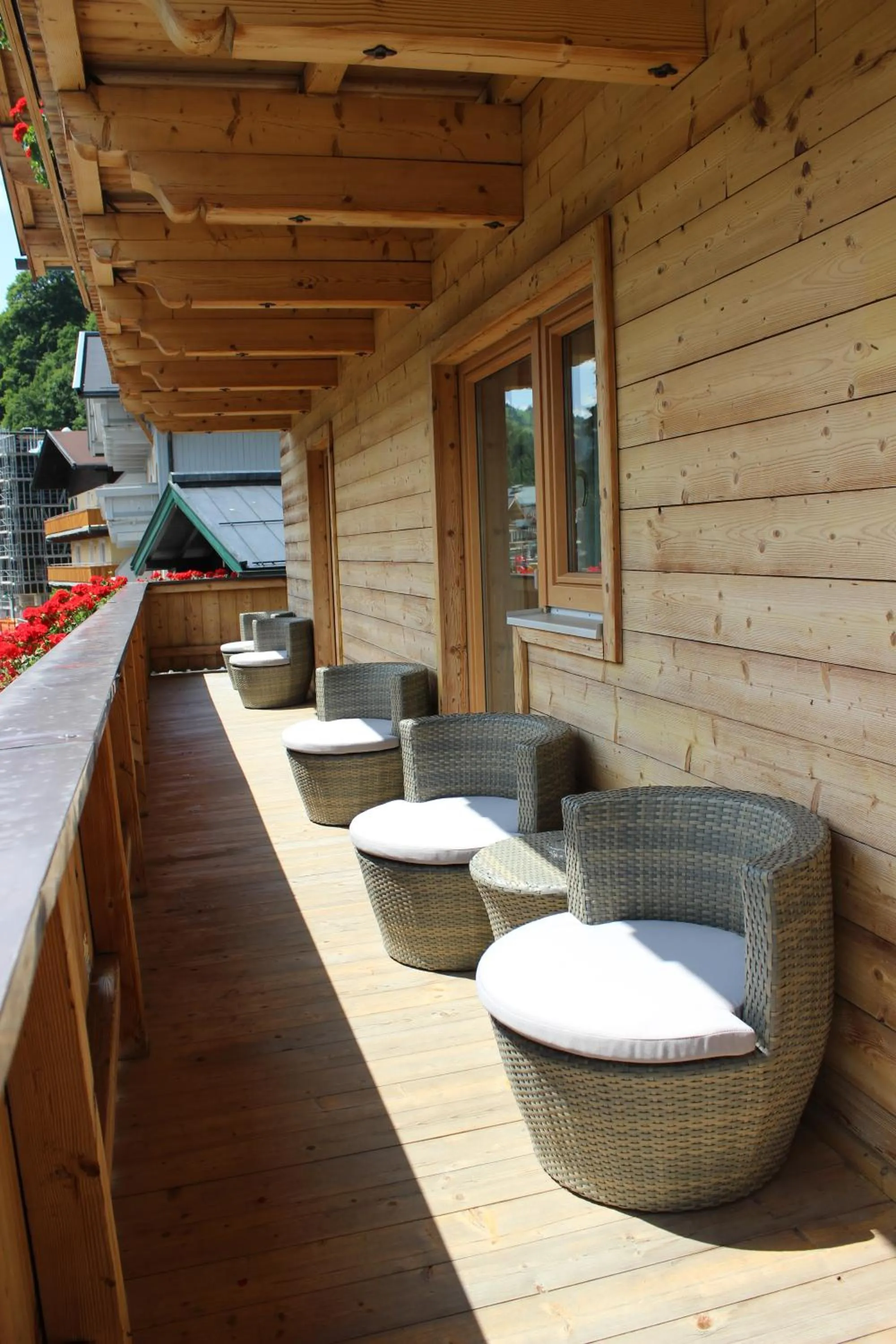 Balcony/Terrace in Pension Michael