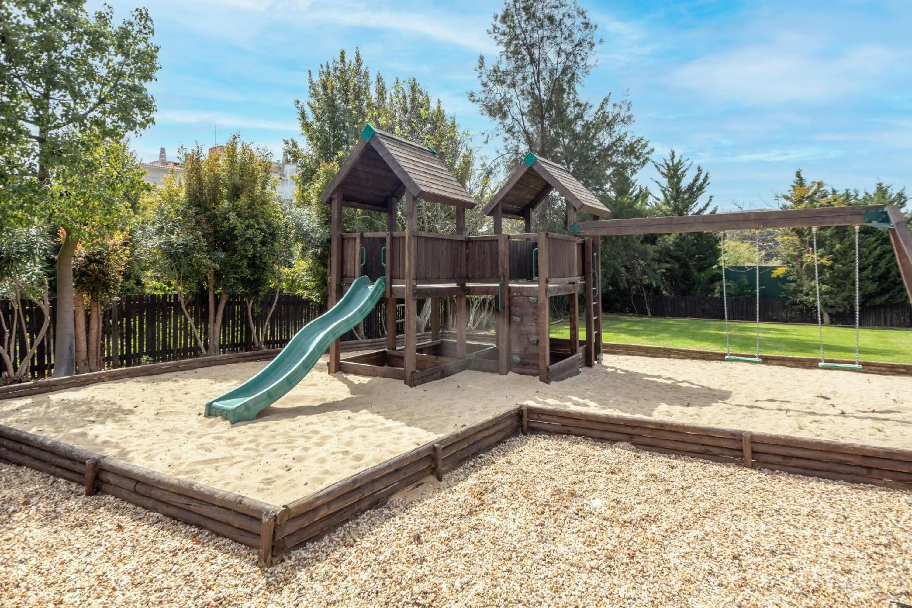 Children play ground in Areias Village Beach Suite Hotel