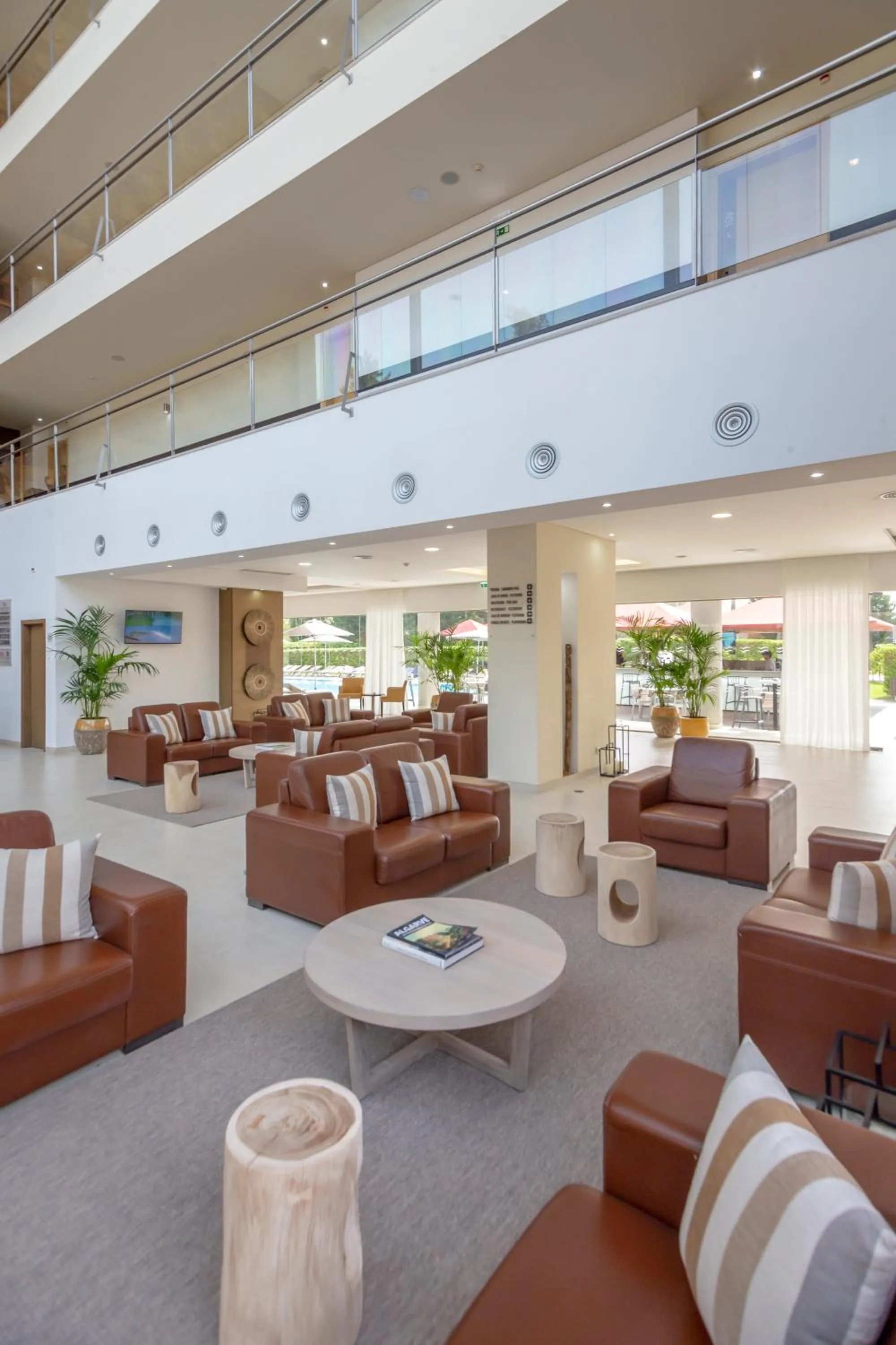 Lobby or reception in Areias Village Beach Suite Hotel