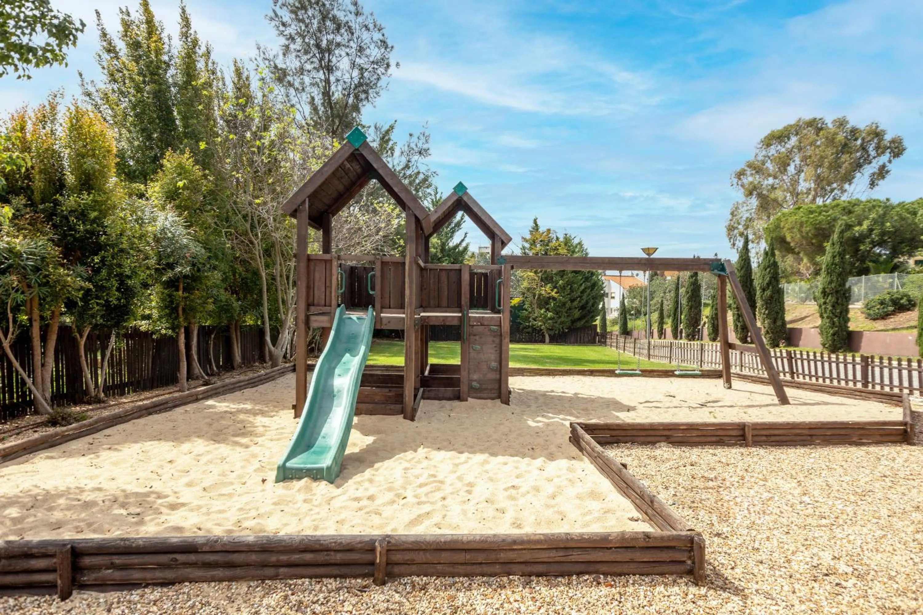 Children play ground in Areias Village Beach Suite Hotel