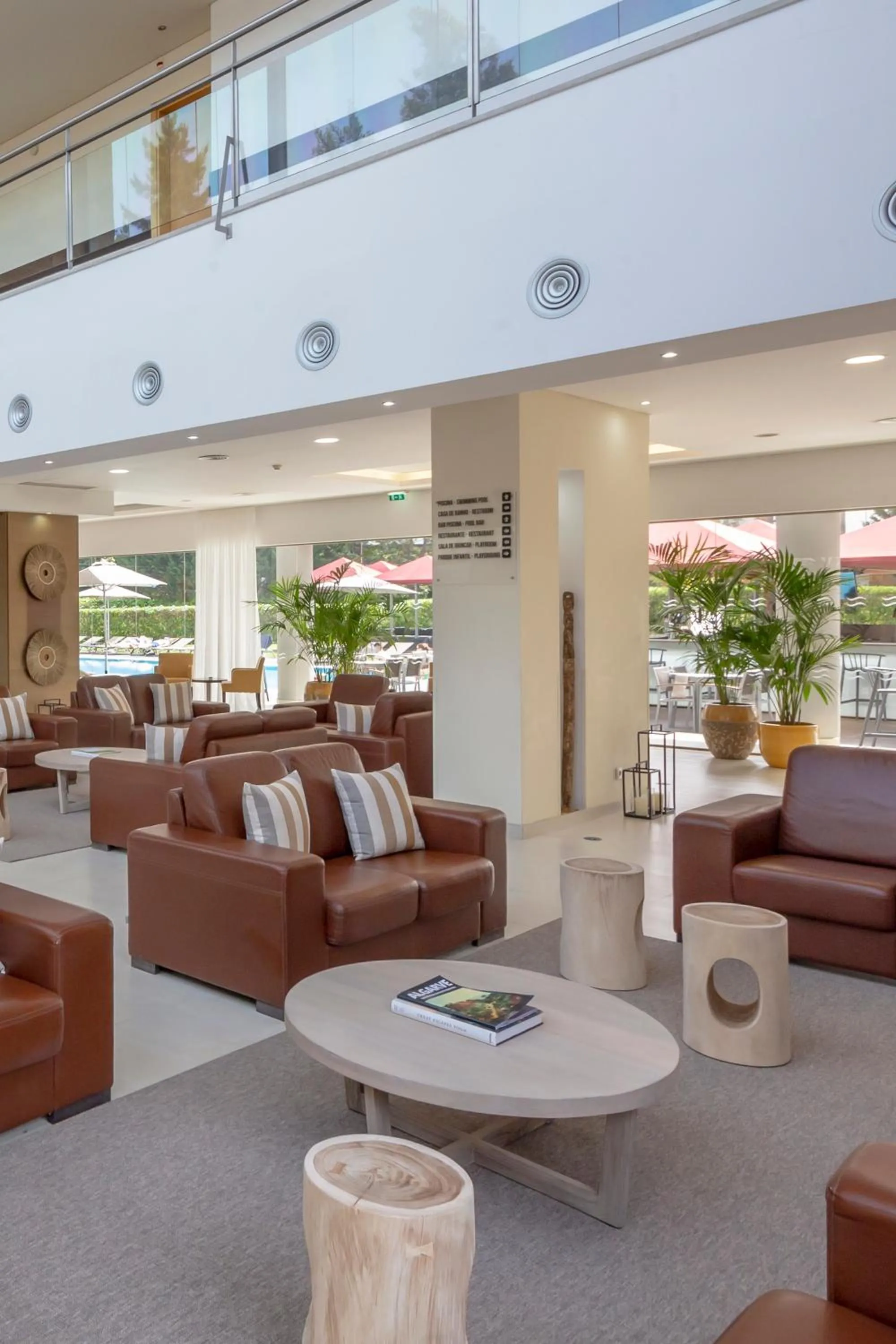Lobby or reception in Areias Village Beach Suite Hotel
