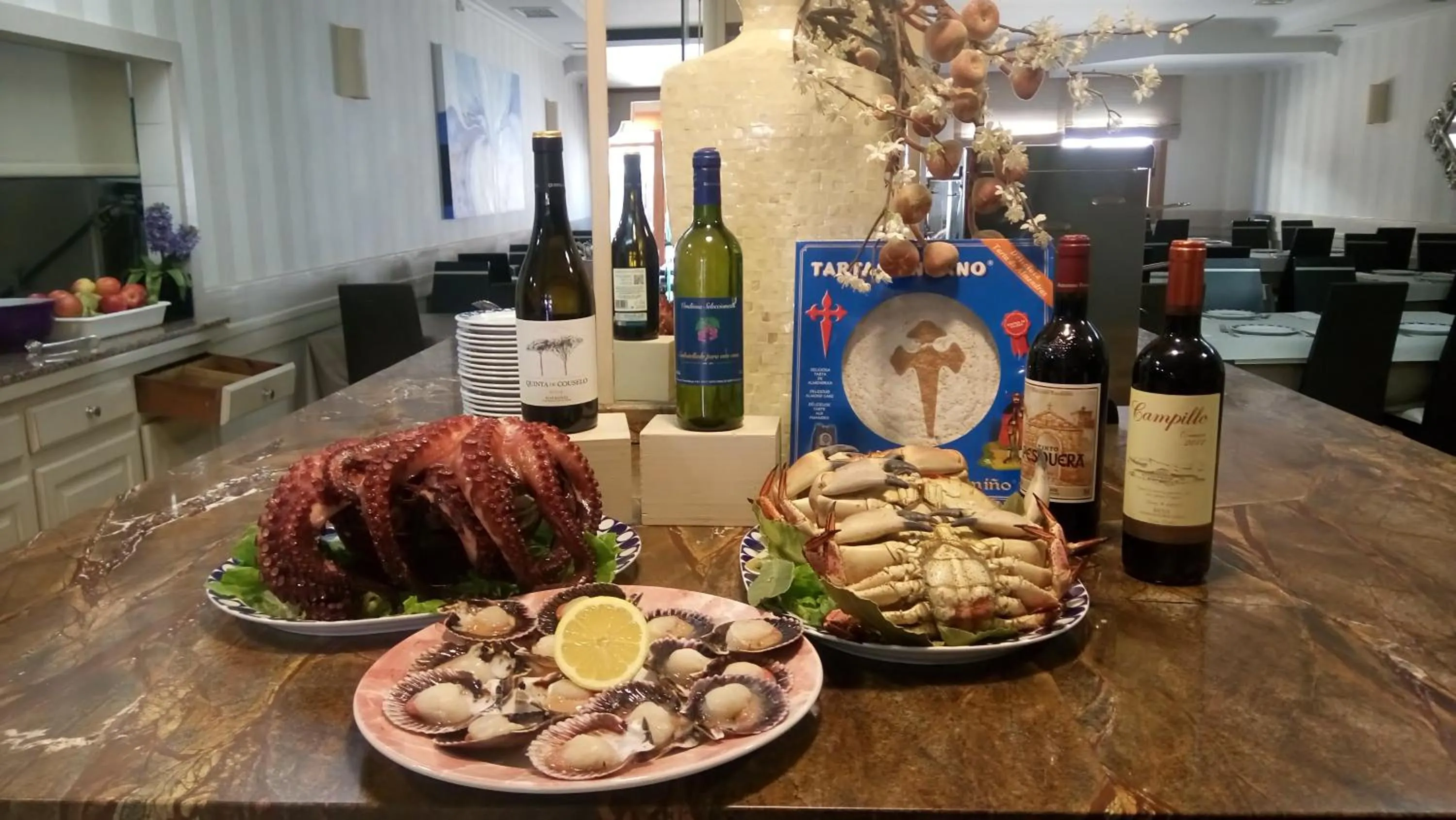 Restaurant/places to eat in Hotel Caribe Sanxenxo