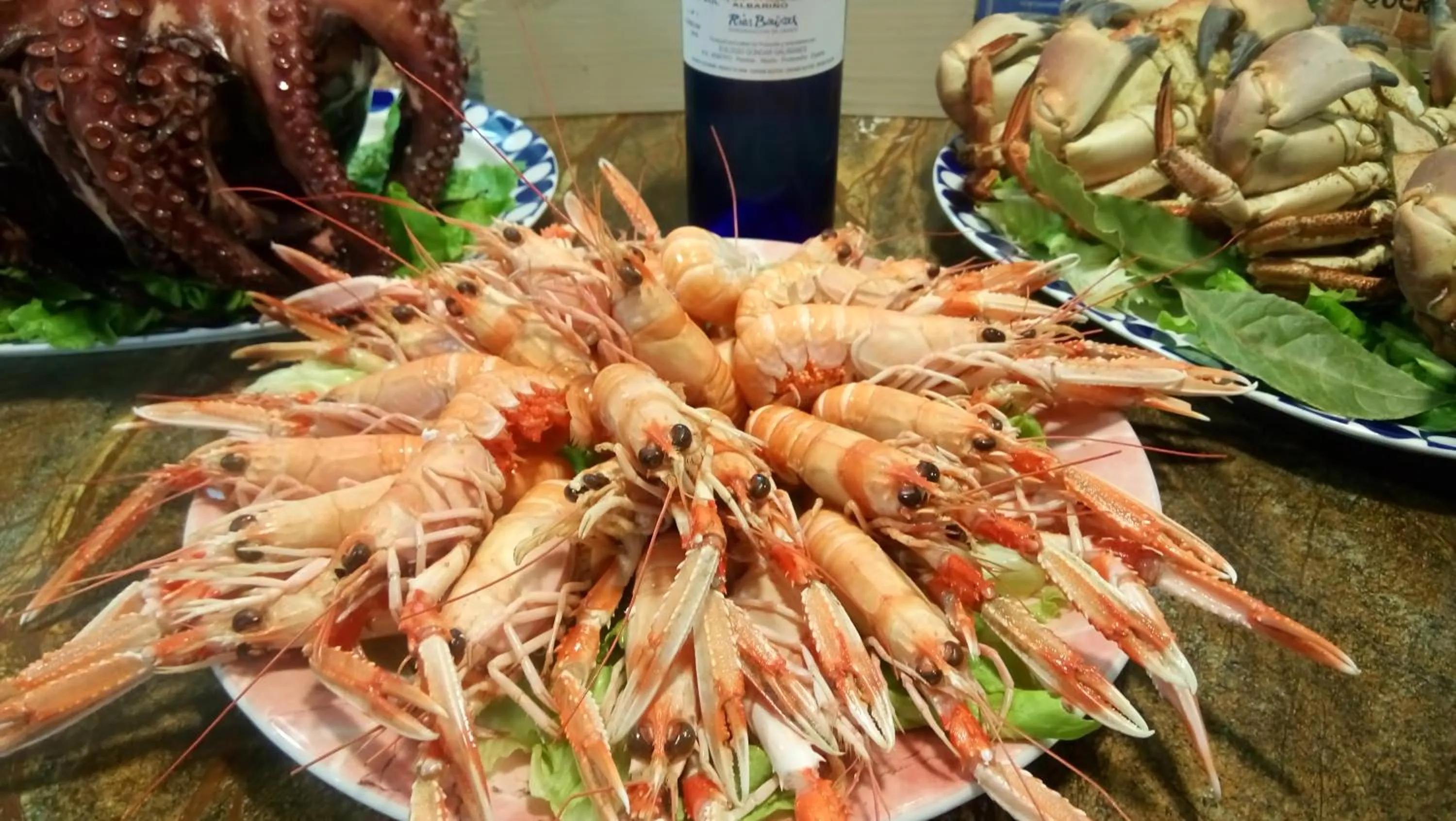 Food and drinks in Hotel Caribe Sanxenxo