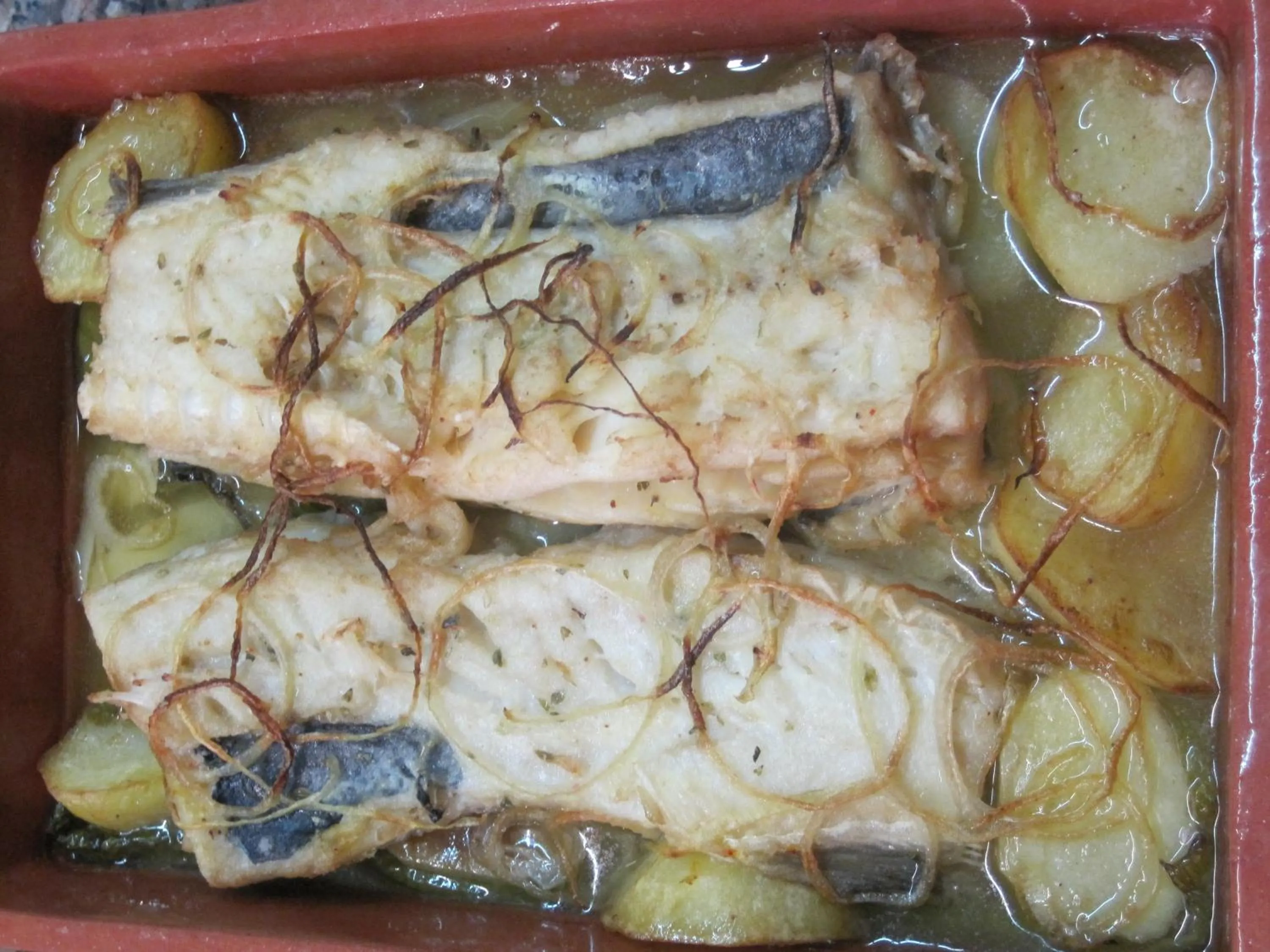 Food close-up in Hotel Caribe Sanxenxo