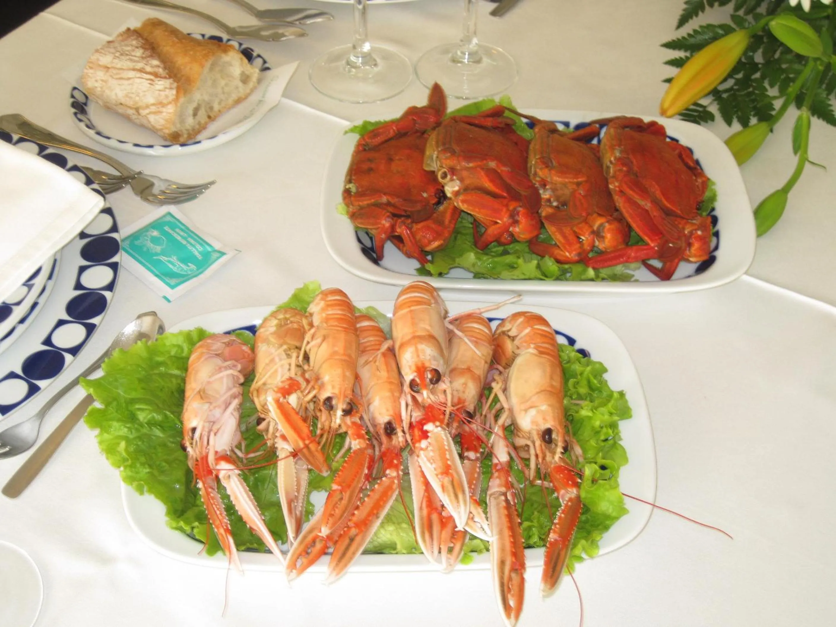 Restaurant/places to eat in Hotel Caribe Sanxenxo