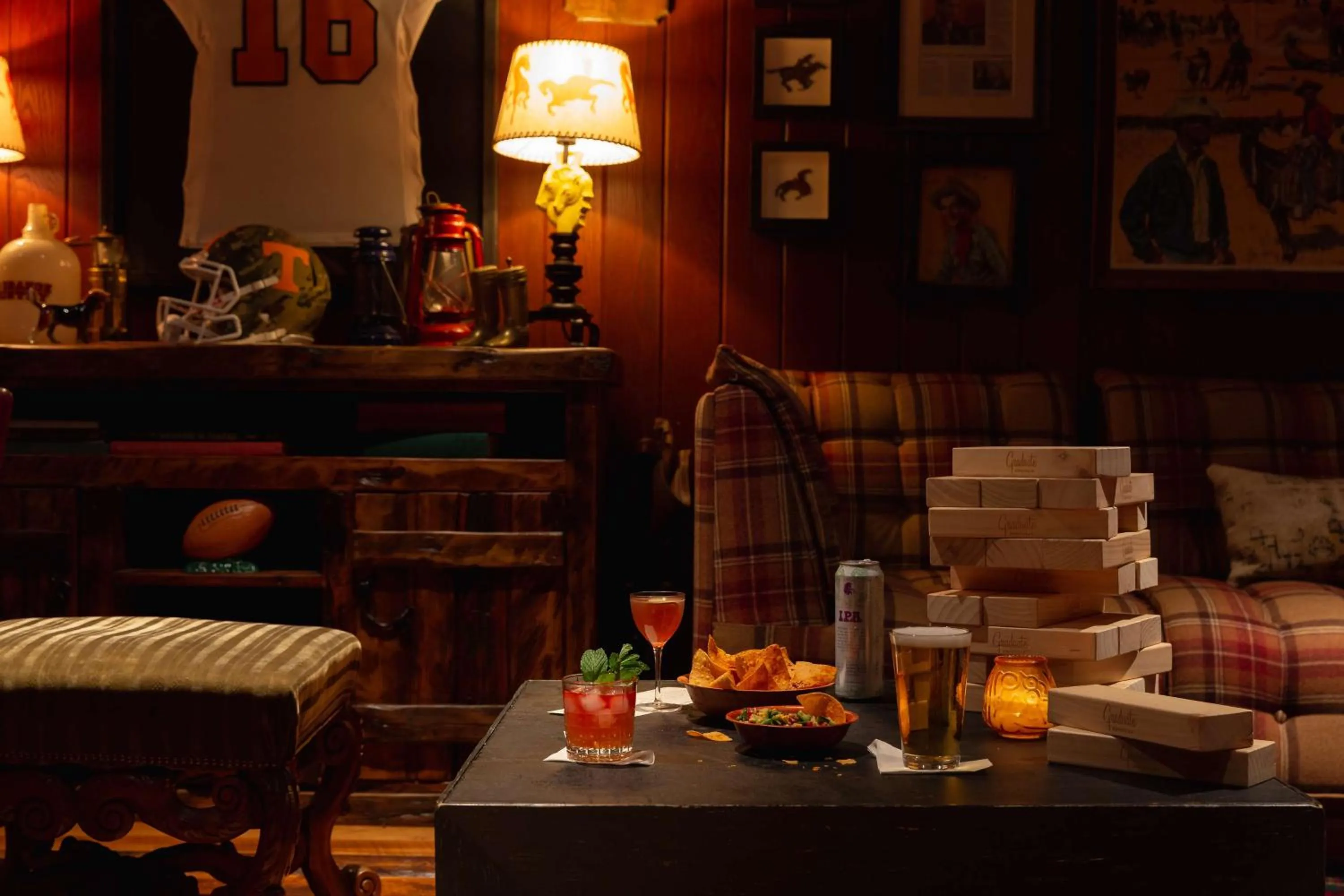 Dining area in Graduate by Hilton Knoxville