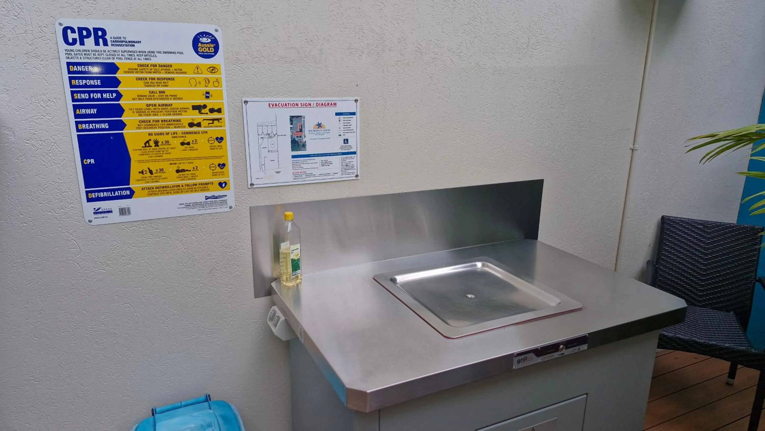 BBQ facilities in Macrossan House Boutique Holiday Apartments