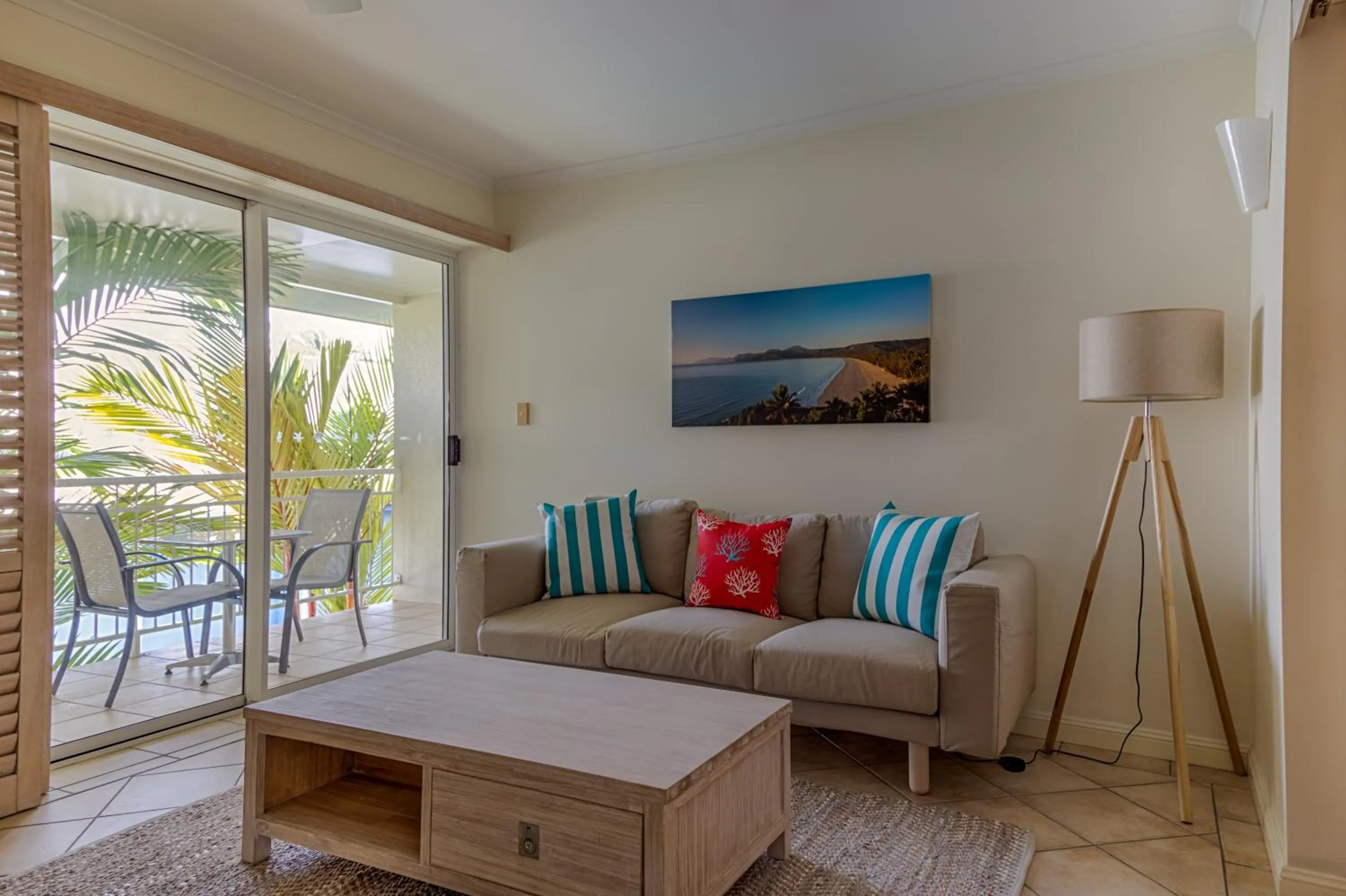 Living room in Macrossan House Boutique Holiday Apartments