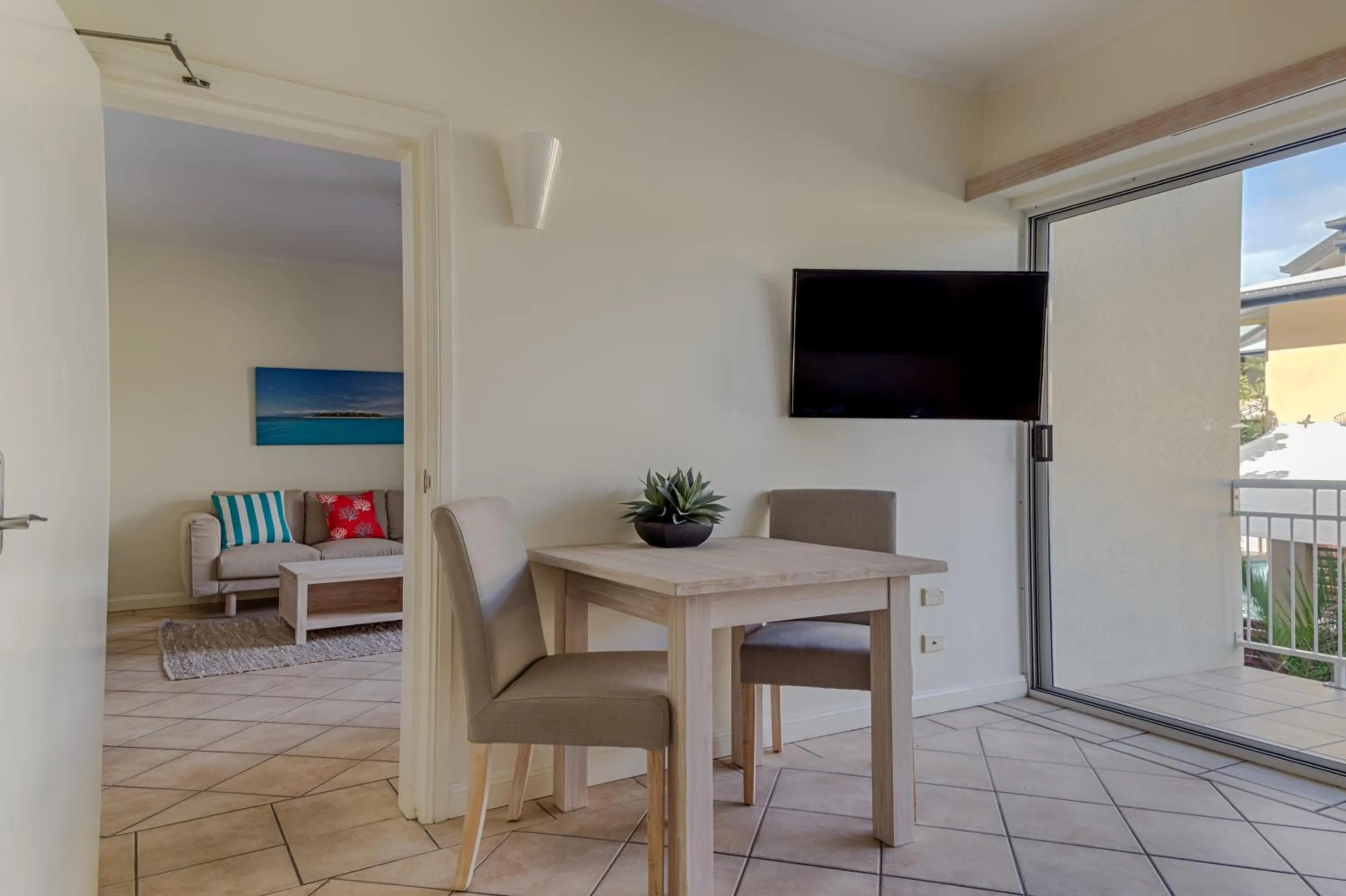 Living room in Macrossan House Boutique Holiday Apartments