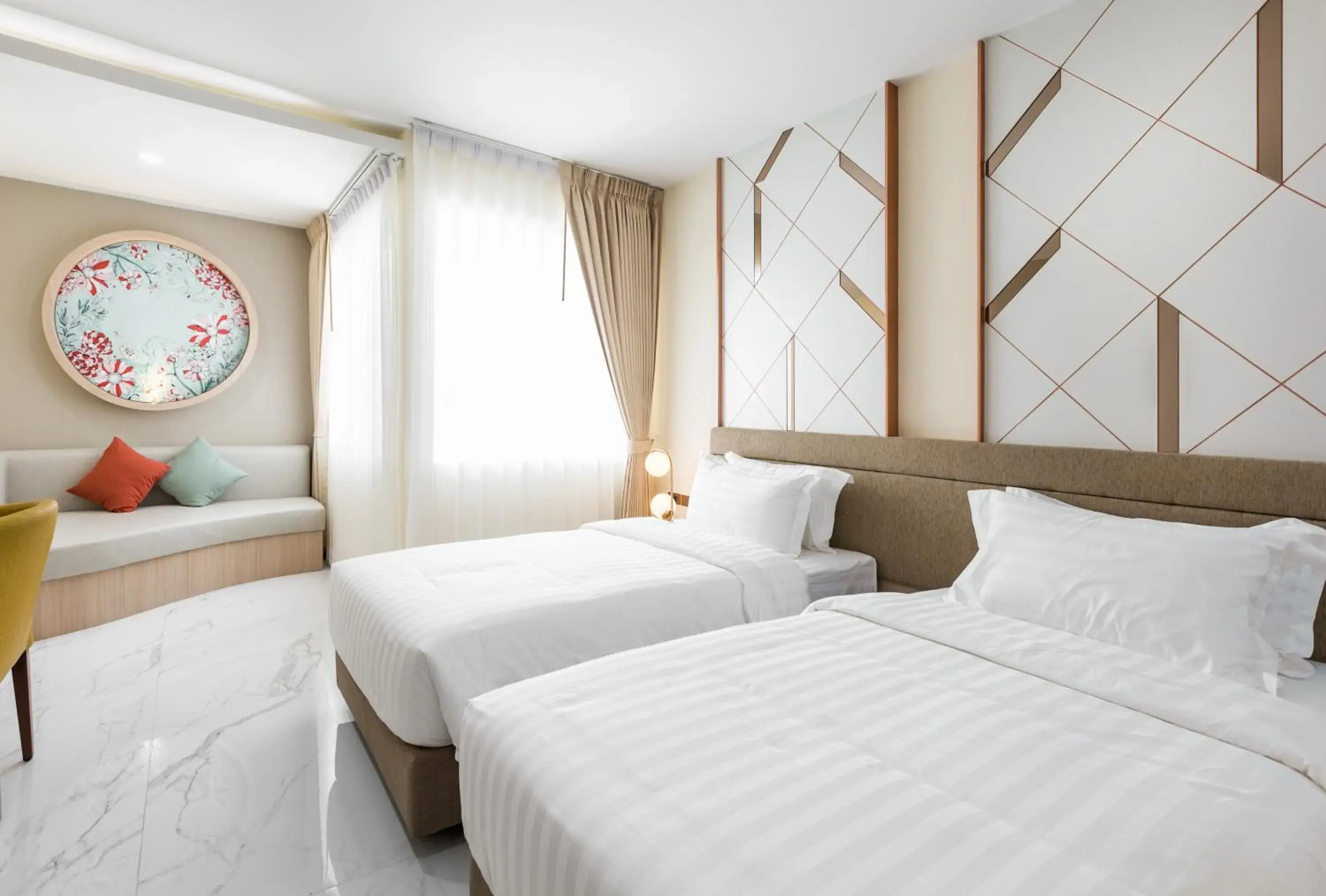 Deluxe Twin Room in The 8 Hotel Udonthani Deluxe Twin Room in The 8 Hotel Udonthani