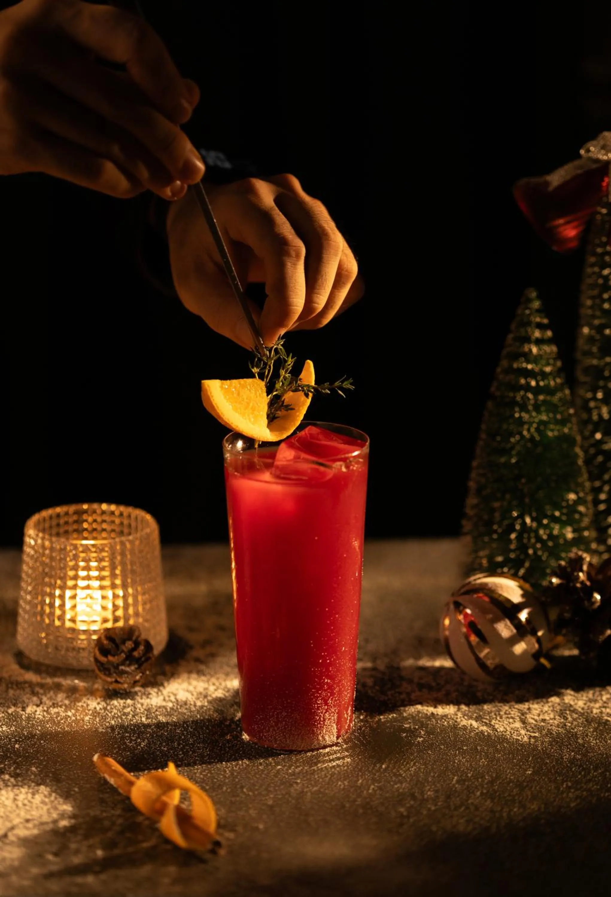 Drinks in The Oriental Jade Hotel