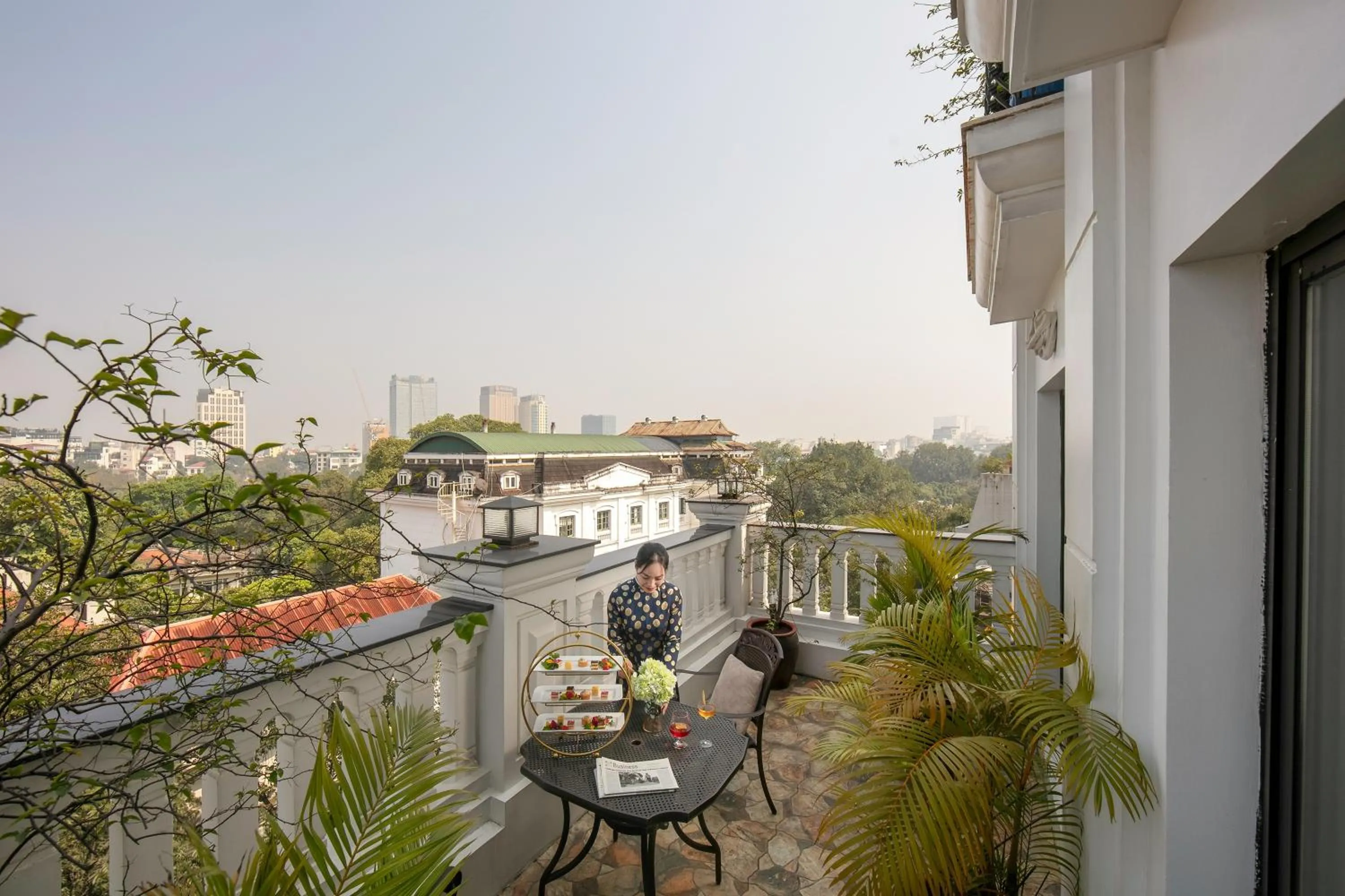 Balcony/Terrace in The Oriental Jade Hotel