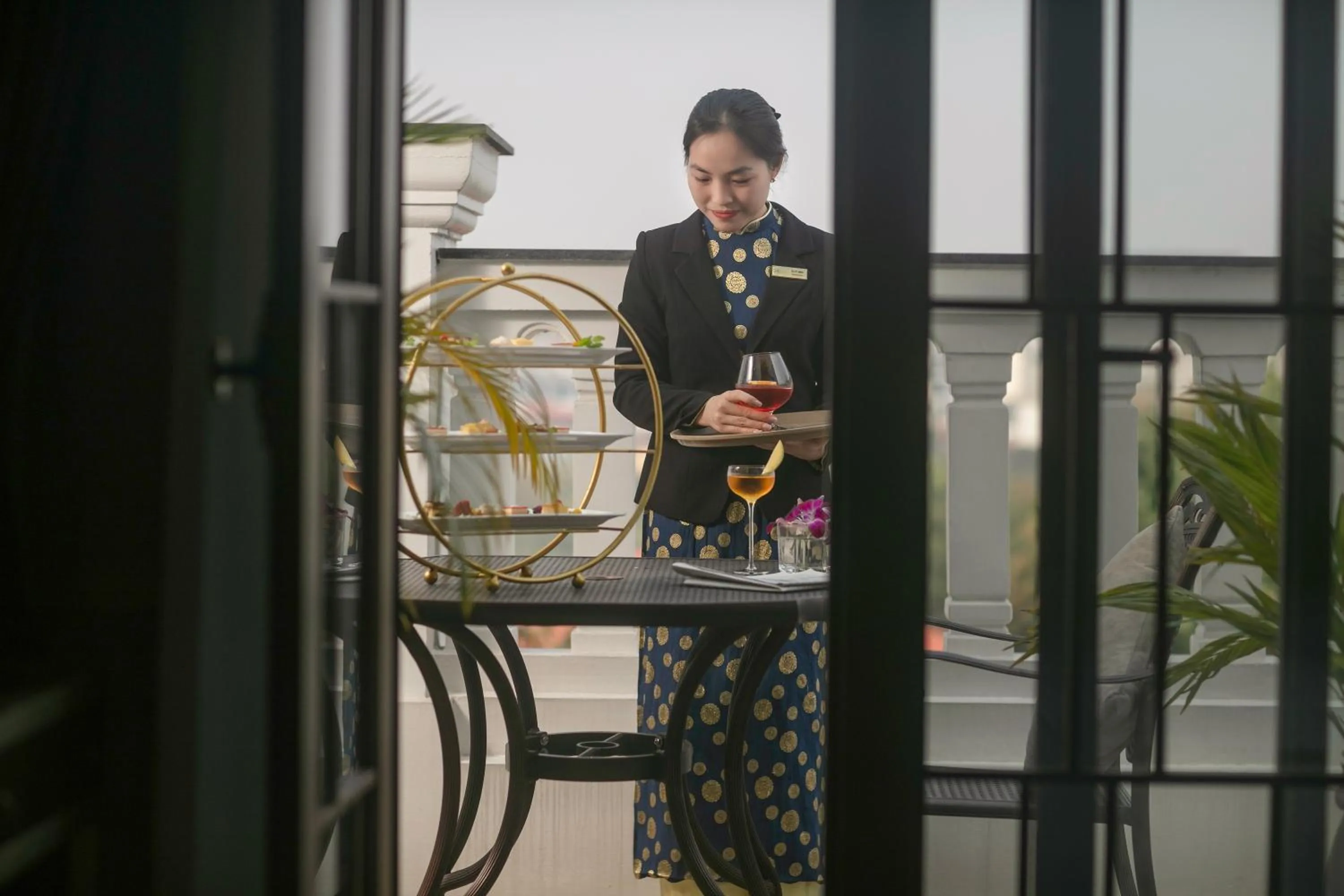 Balcony/Terrace in The Oriental Jade Hotel