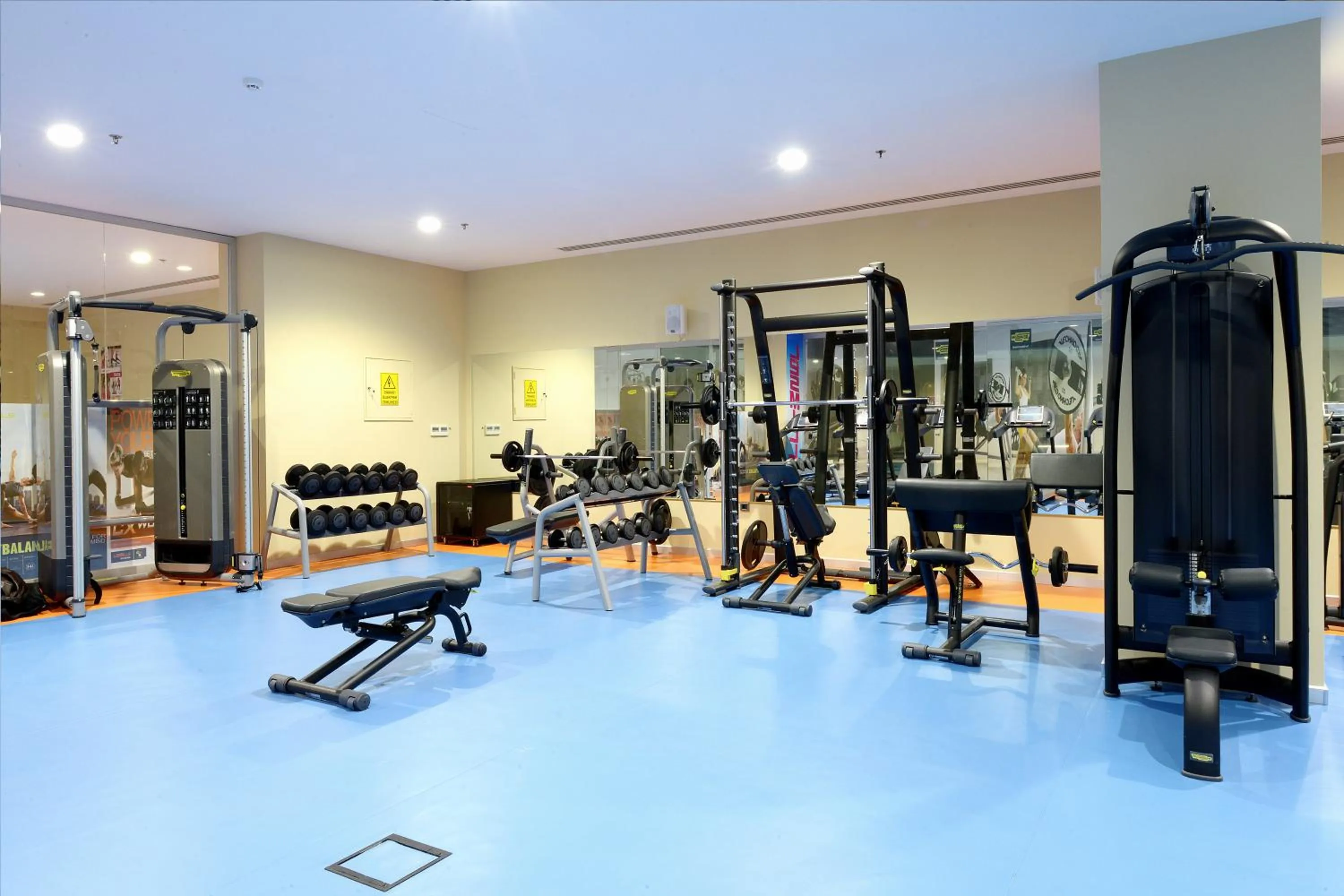 Fitness centre/facilities in Margi Hotel