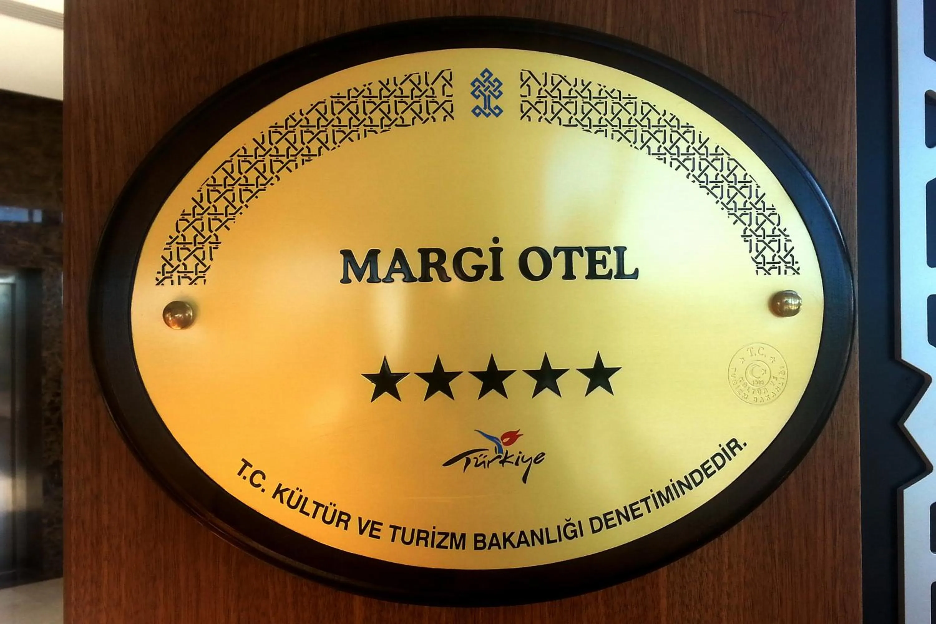 Facade/entrance in Margi Hotel