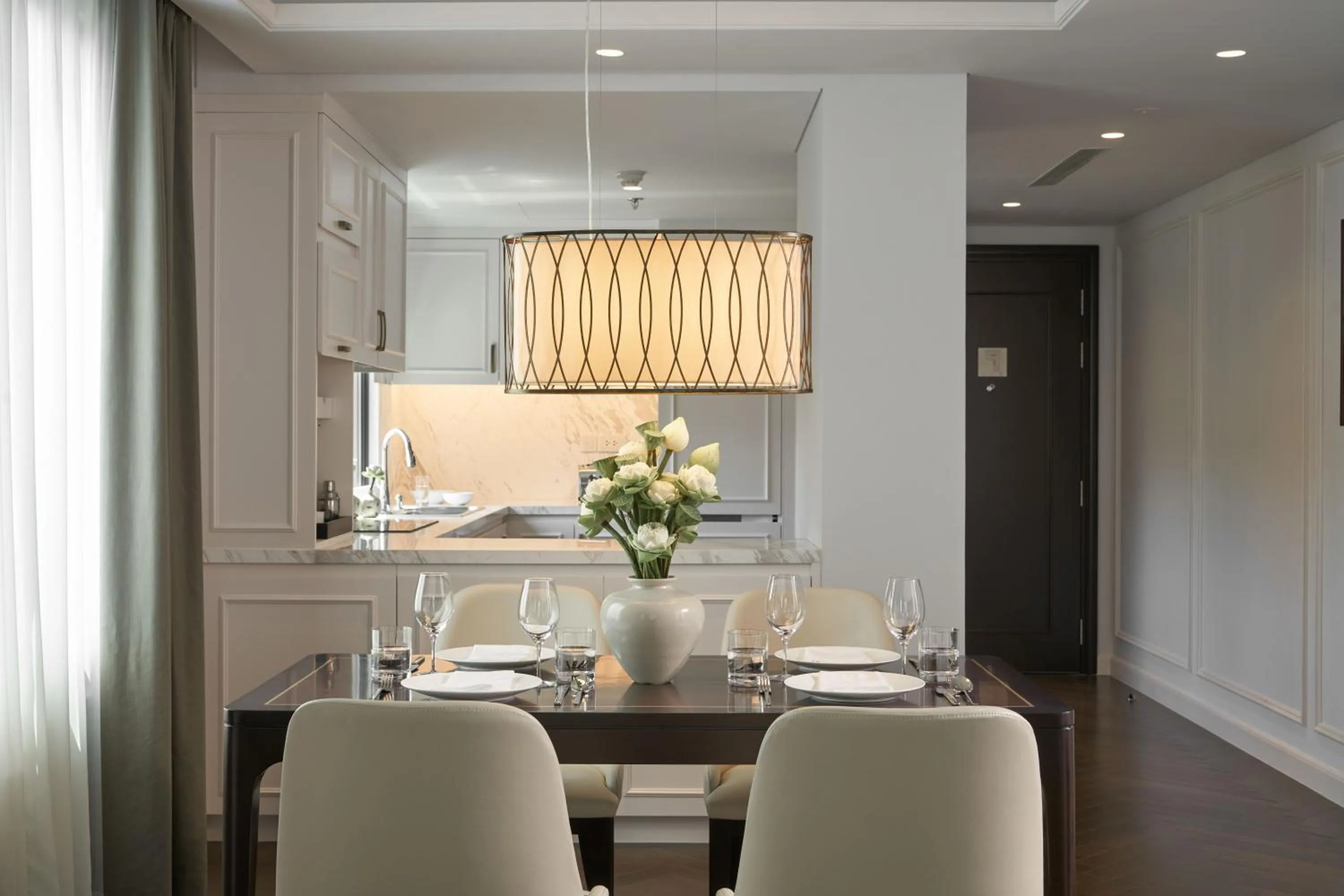 Dining area in Mai House Saigon Hotel