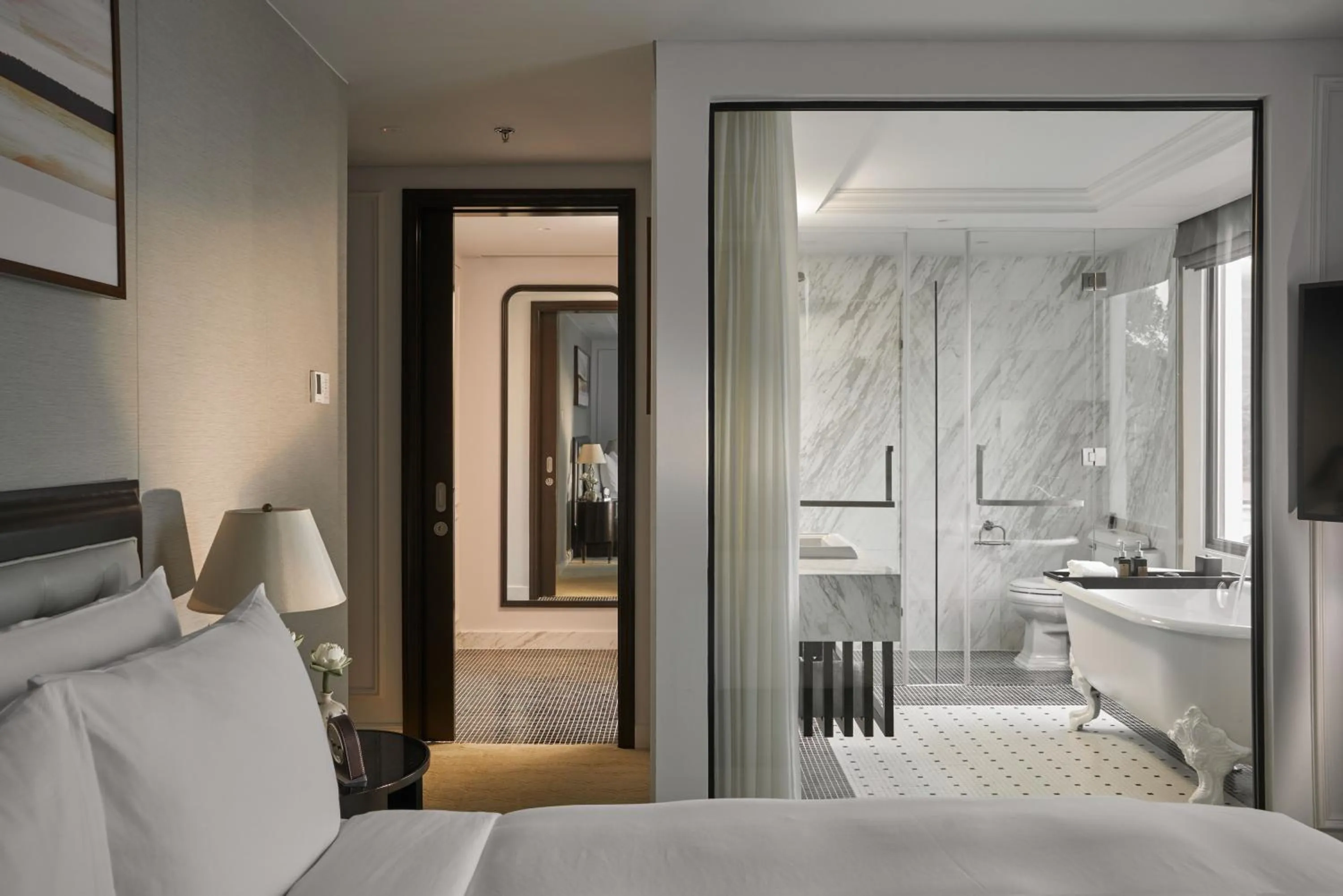 Photo of the whole room, Bed in Mai House Saigon Hotel