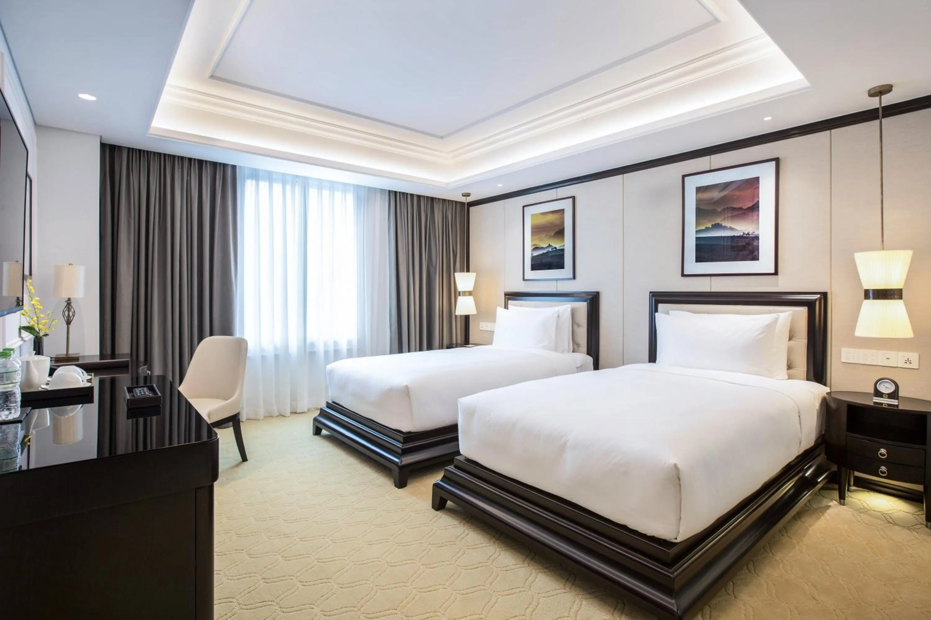 Photo of the whole room, Bed in Mai House Saigon Hotel