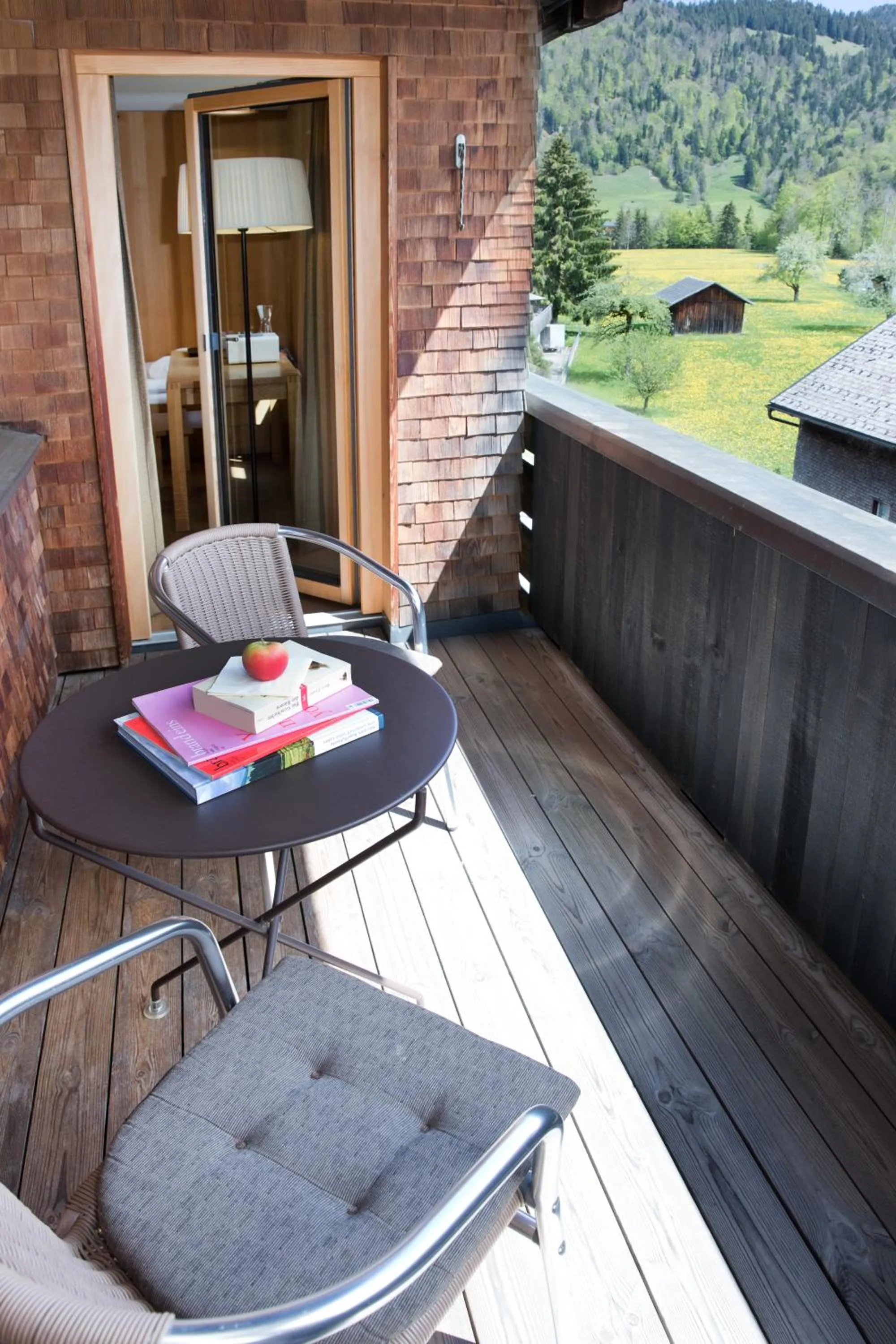 Balcony/Terrace in Krone Hittisau - Hotel & Restaurant im Bregenzerwald