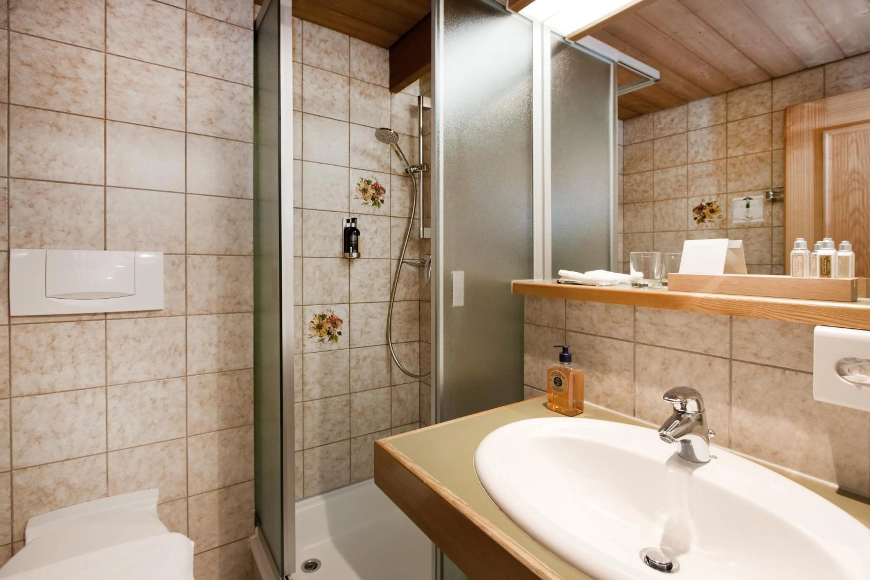 Bathroom in Krone Hittisau - Hotel & Restaurant im Bregenzerwald