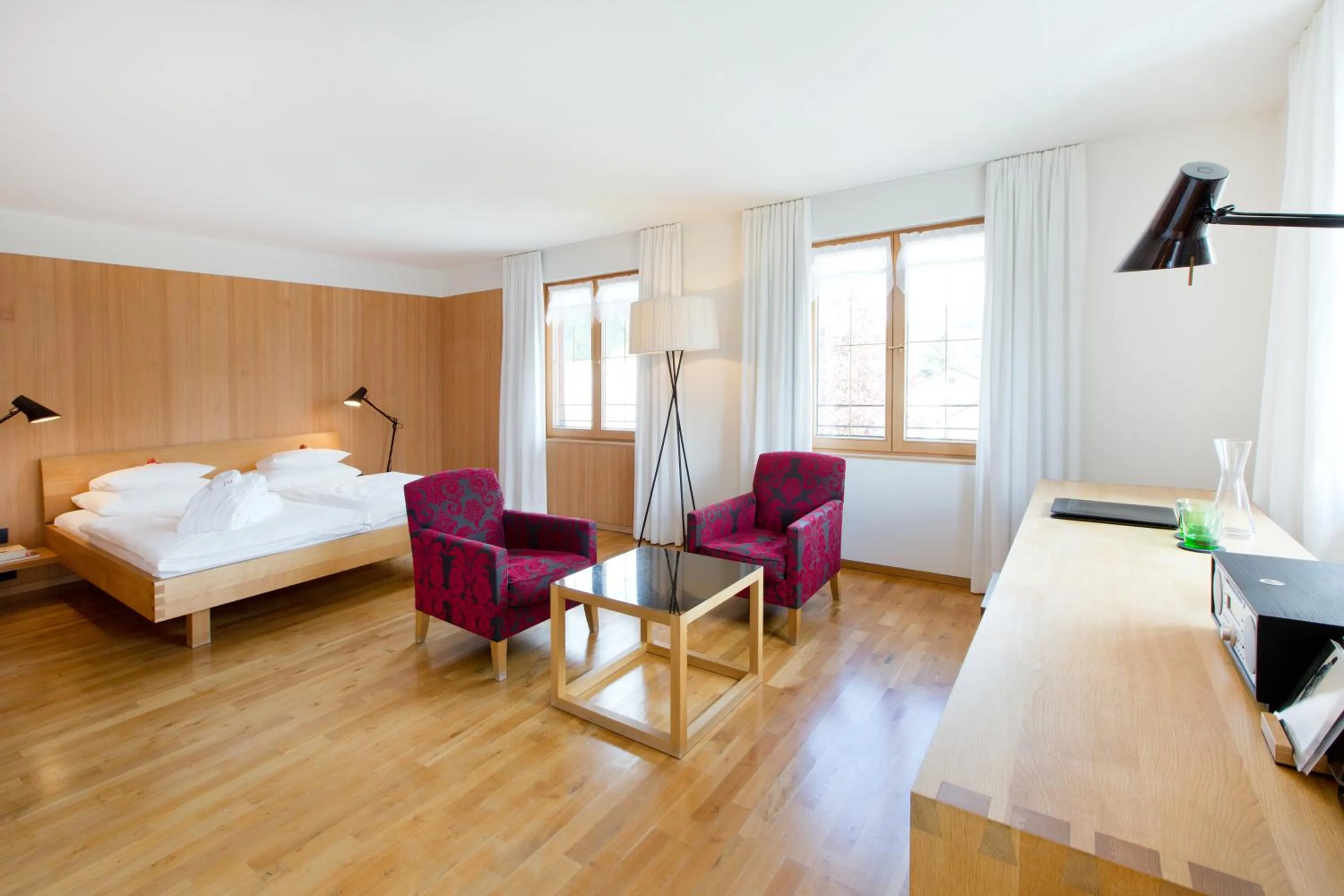 Photo of the whole room, Bed in Krone Hittisau - Hotel & Restaurant im Bregenzerwald