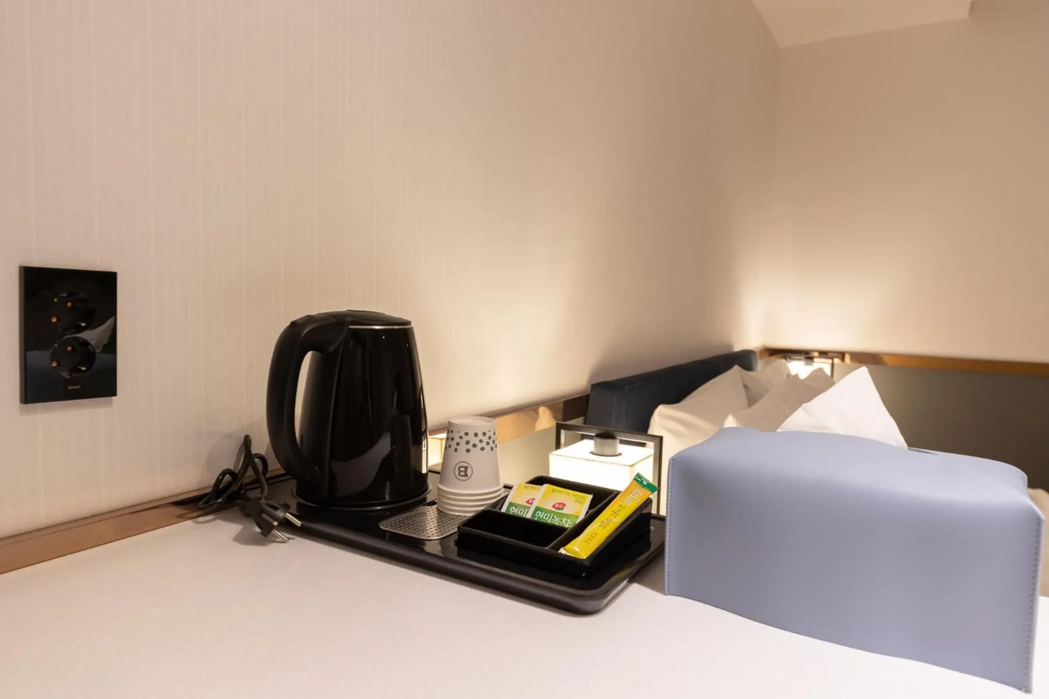 Bed in Brown Dot Hotel Seong Seo