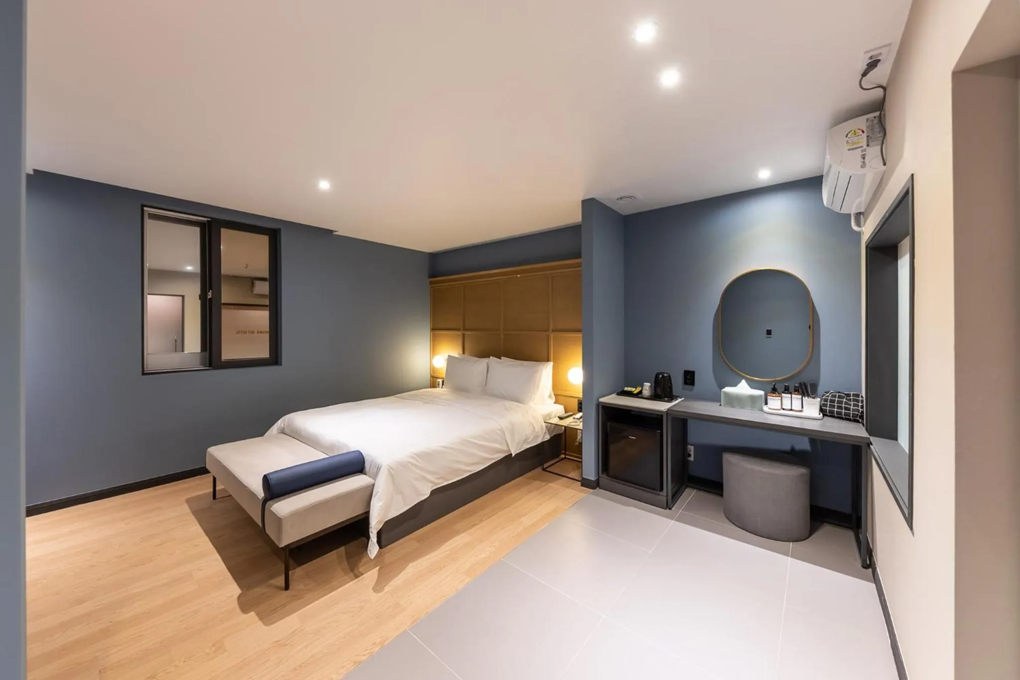 Bed in Brown Dot Hotel Seong Seo