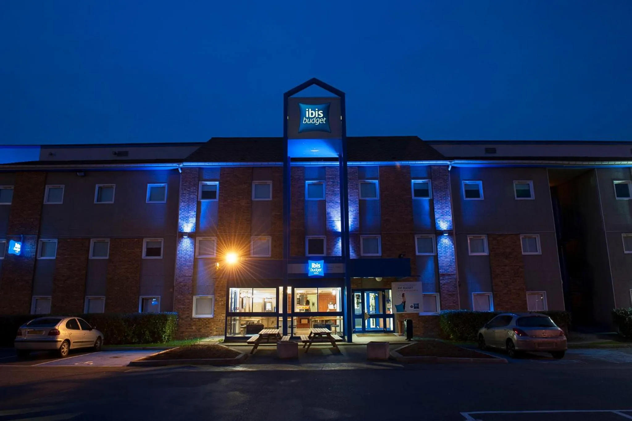 Facade/entrance in ibis budget Marne la Vallée Chelles