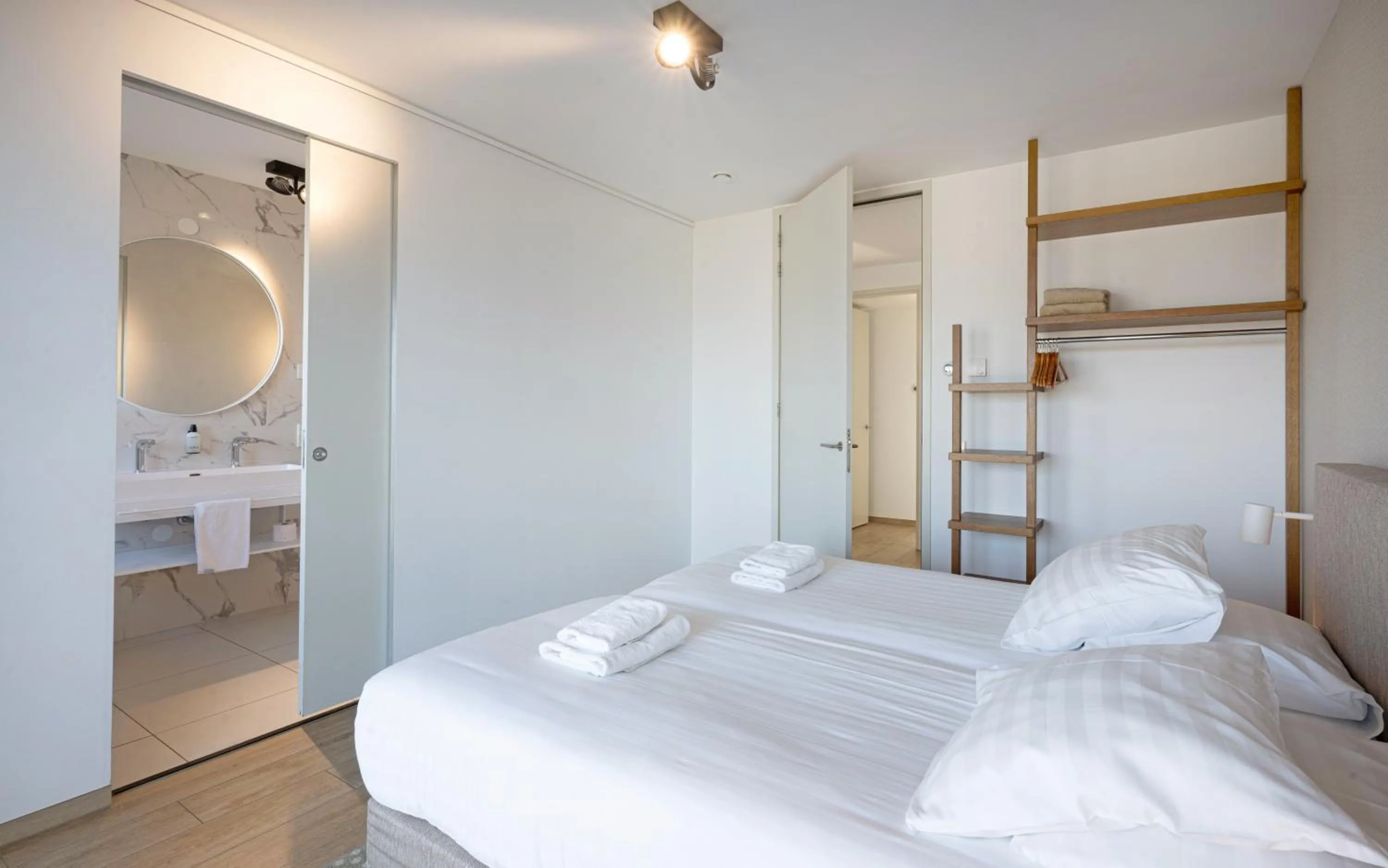 Bedroom, Bed in Maris Apartments