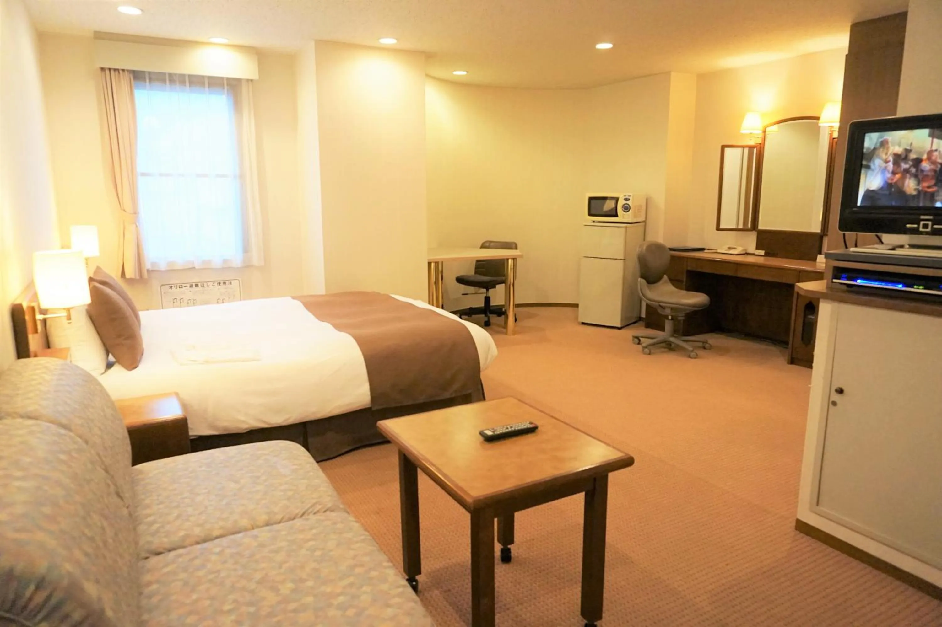 Bed in Hotel Yokosuka