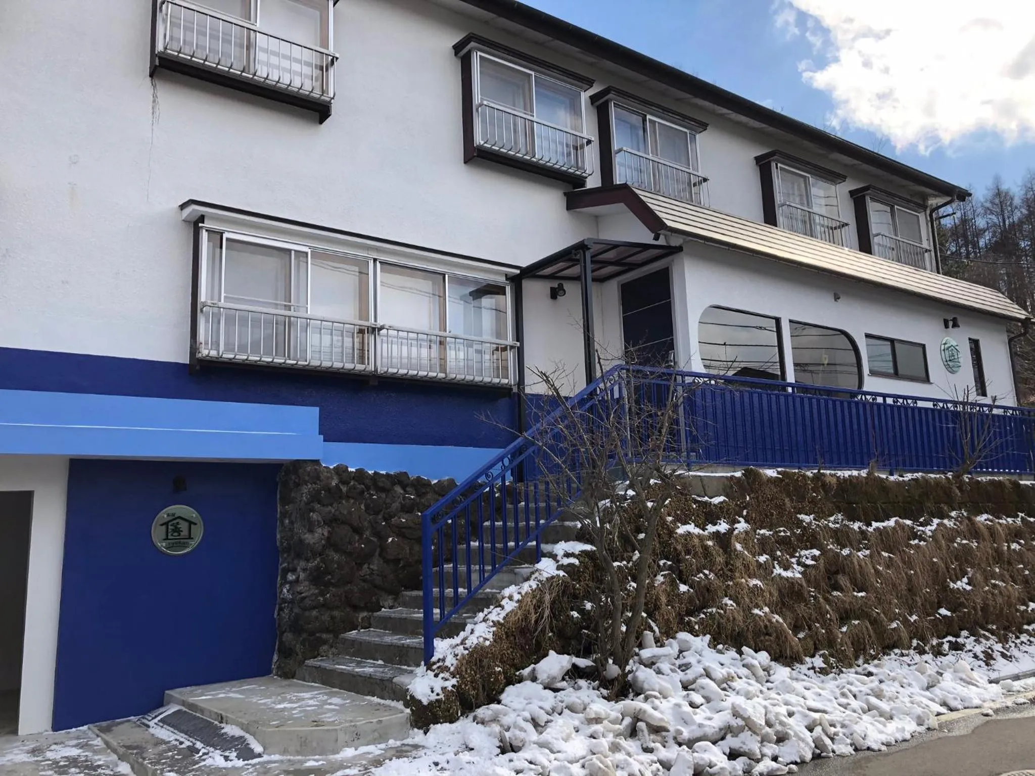 Facade/entrance in Oyado Zen